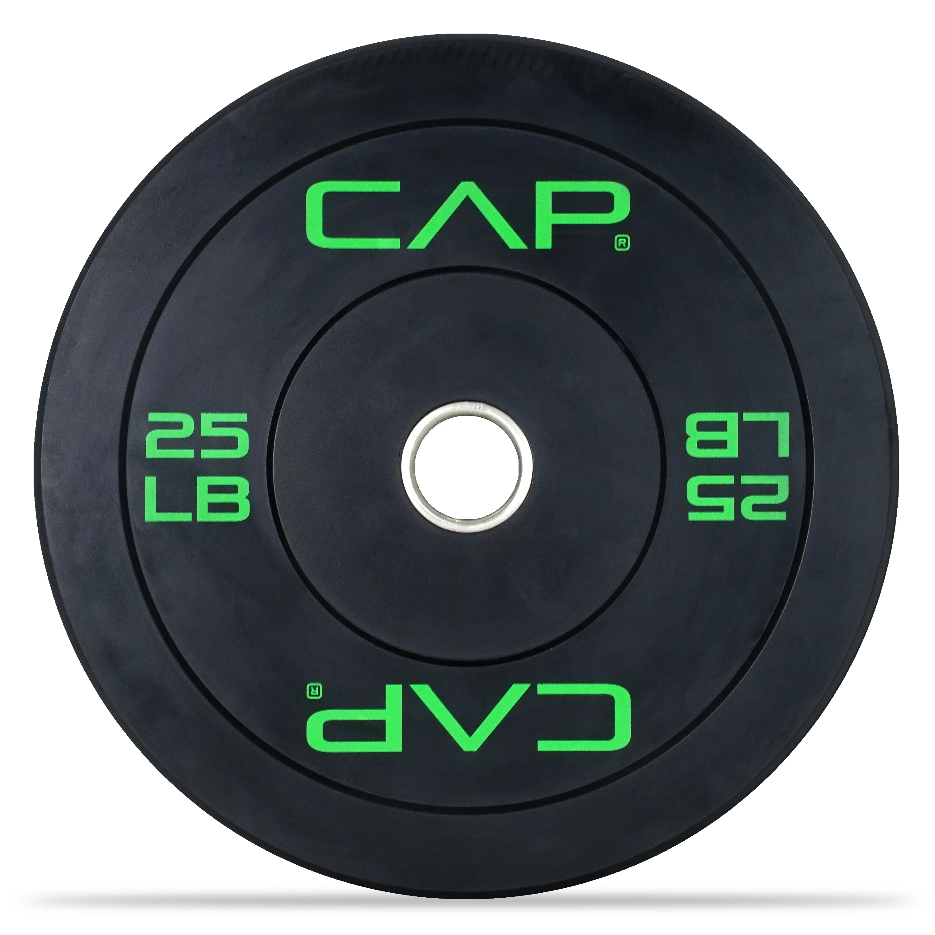 CAP Barbell Olympic Rubber Bumper Plates (Pairs/Singles by sizes) - Womvr