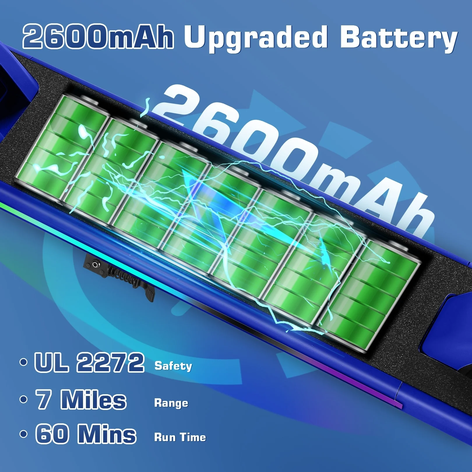 Caroma Kids Electric Scooter, 6+ Boys and Girls Safe Kick Scooter, Adjustable Speed and Handlebar - Womvr