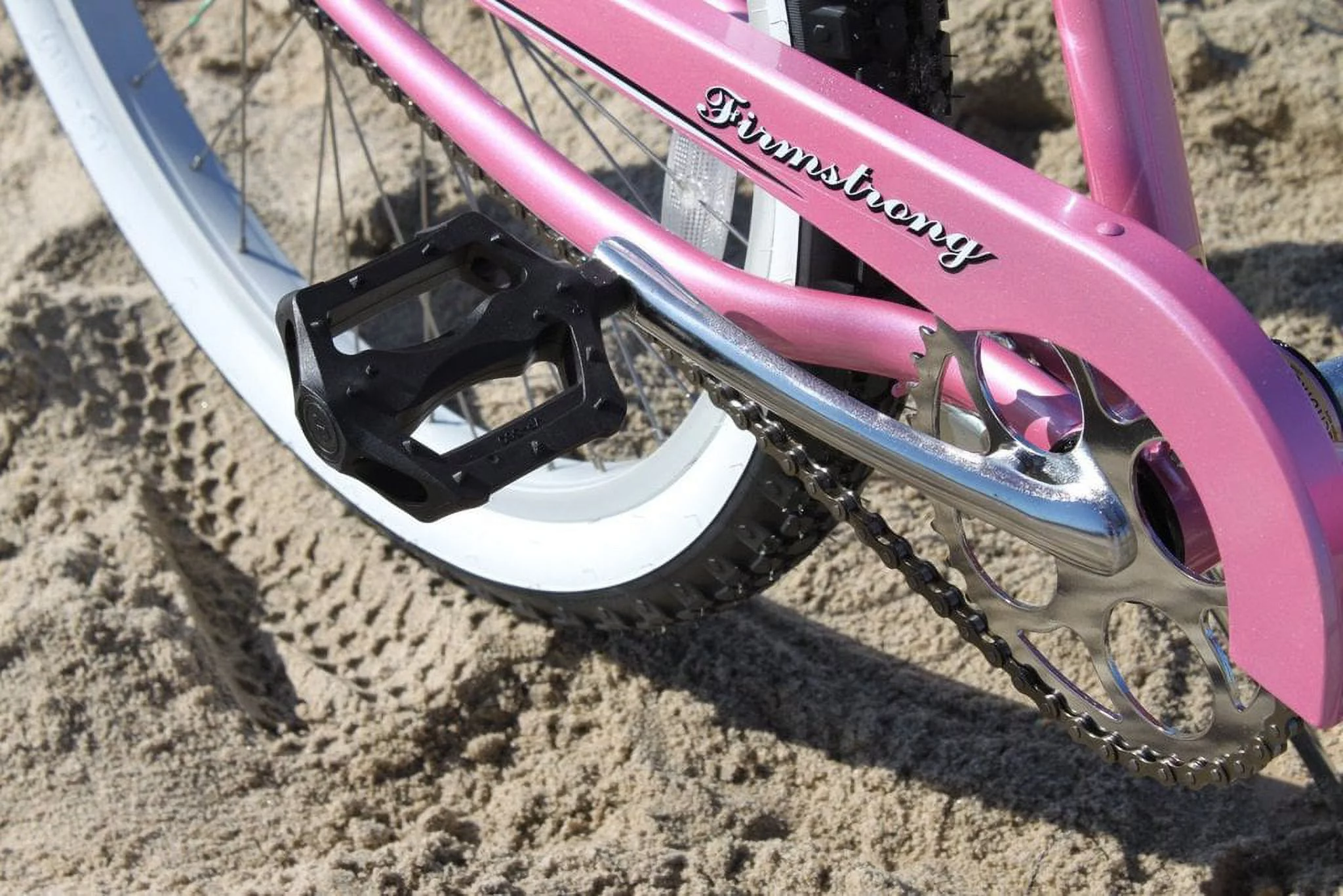 Firmstrong Urban Lady, 24 In., Women's, Single Speed Bicycle, Vanilla - Womvr