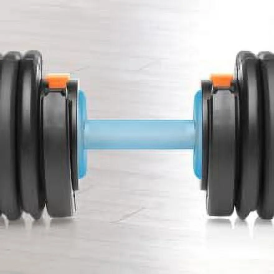 NordicTrack 55 lb Select-a-Weight Dumbbell Pair, Black - Womvr