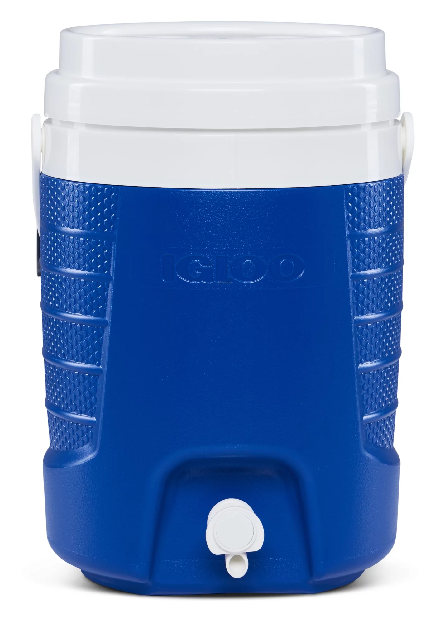Igloo 2-Gallon Sport Plastic Beverage Jug with Hooks - Blue - Womvr