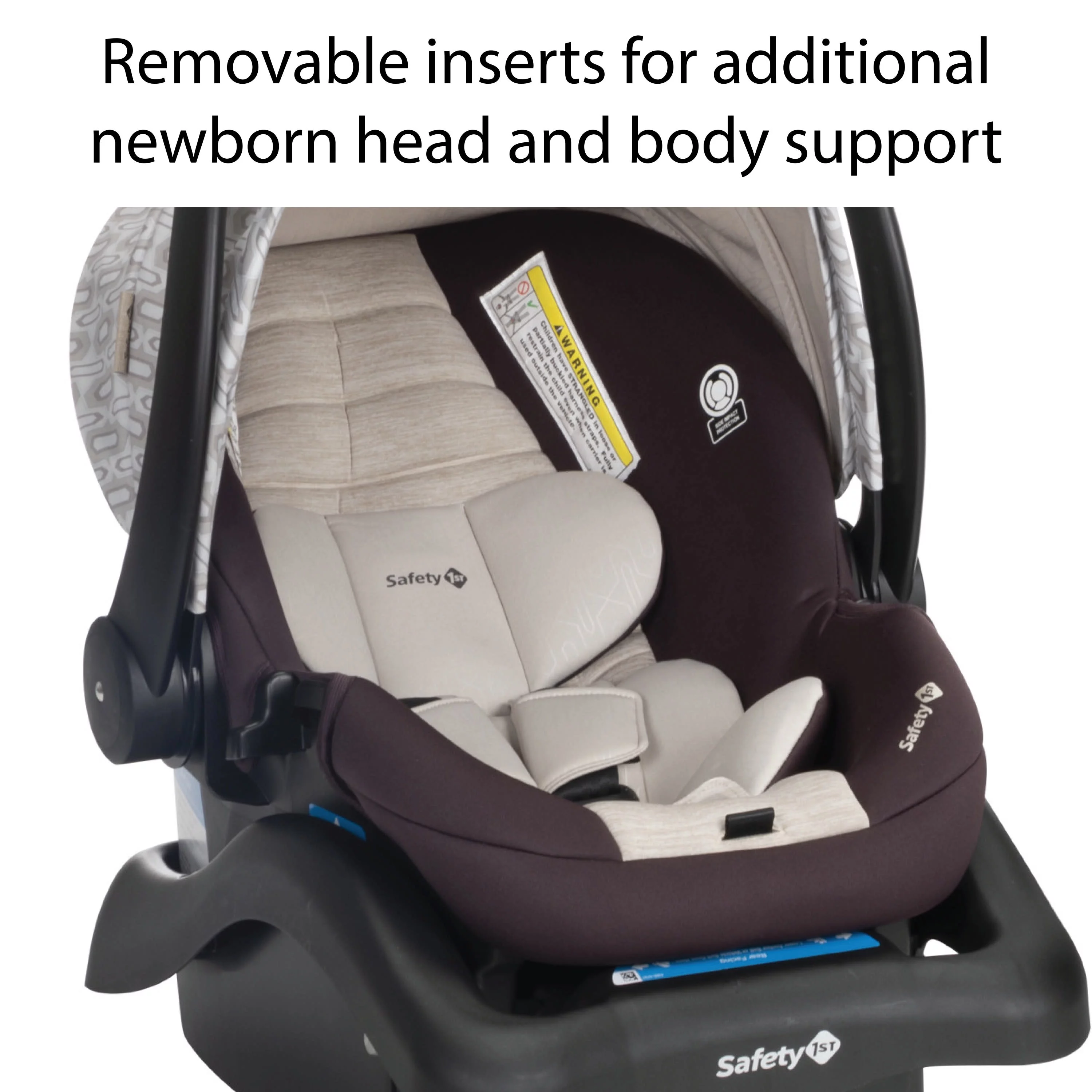 Safety 1st Deluxe Grow and Go Flex 8-in-1 Travel System, High Street, Infant - Womvr