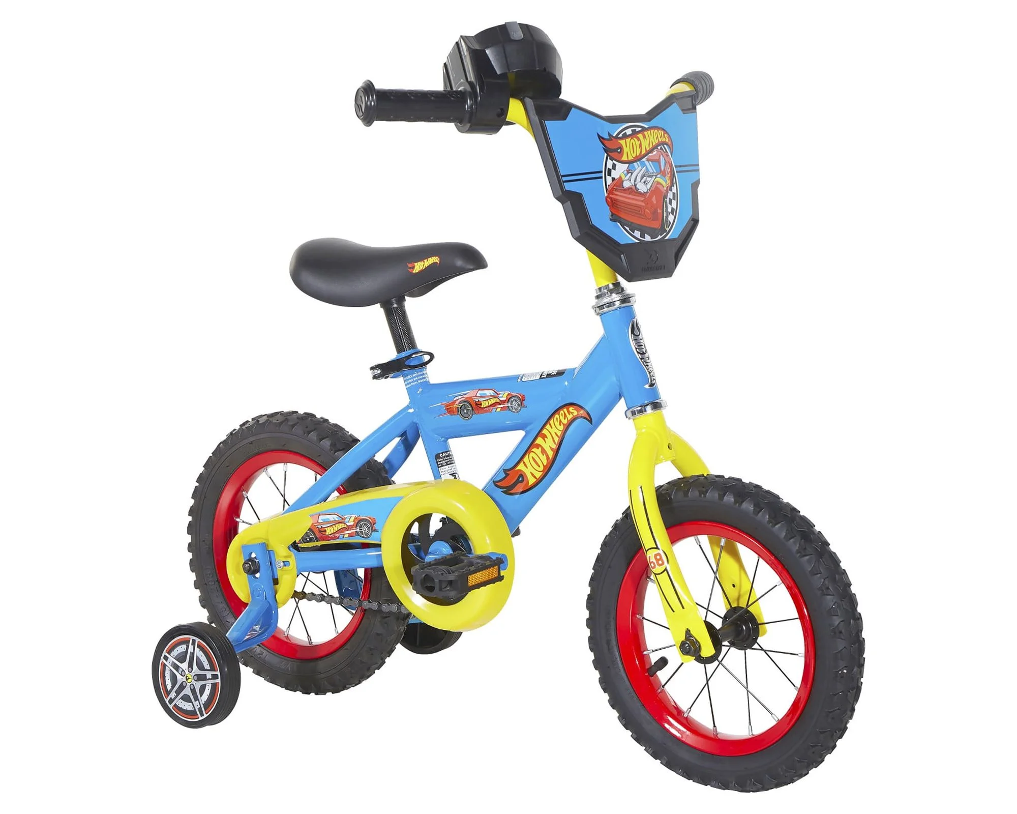 Dynacraft Hot Wheels 12-inch Boys BMX Bike for Child 3-5 Years - Womvr