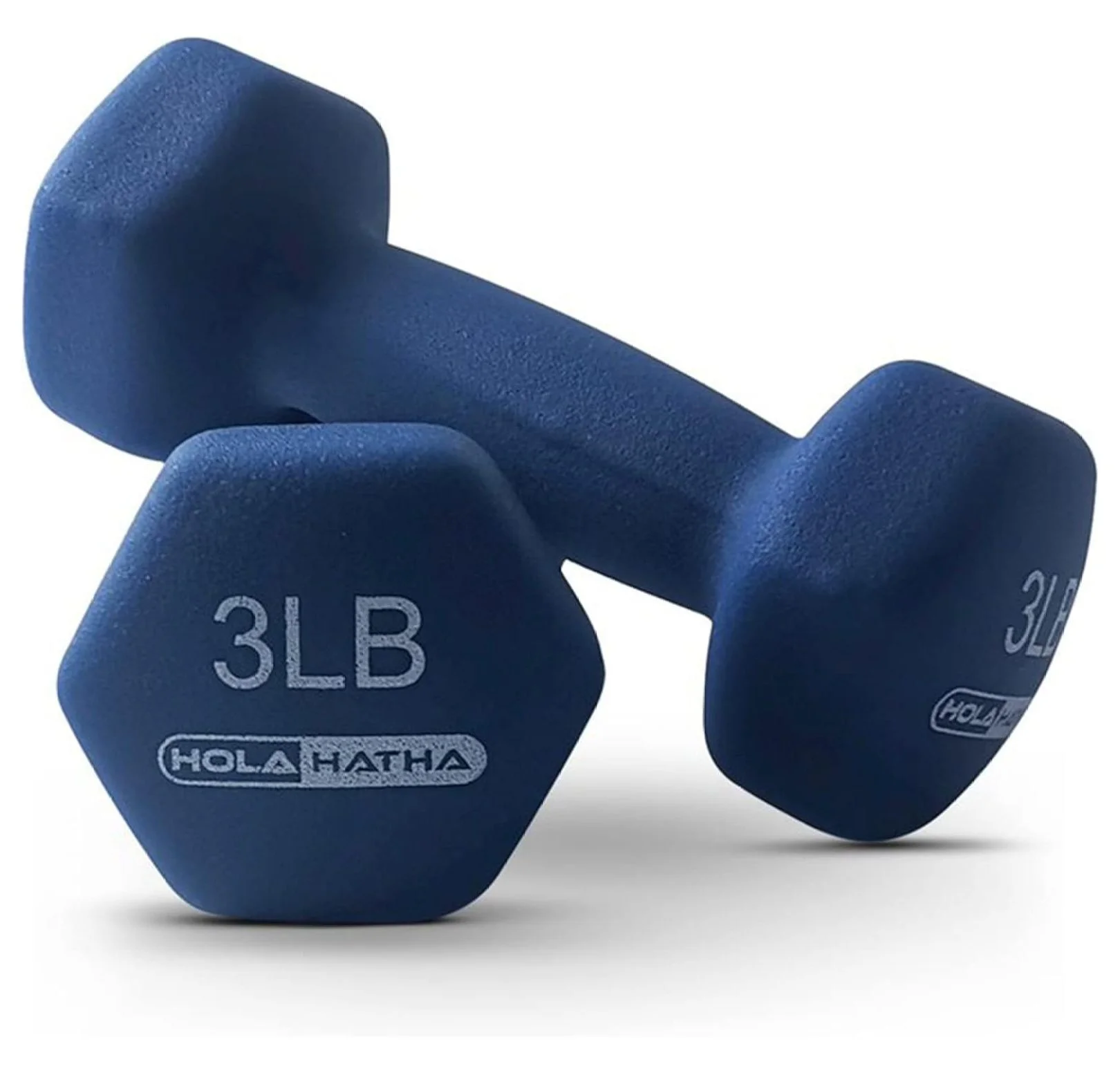 2, 3, 5, 8, and 10 Pound Neoprene Dumbbell Hand Weight Set with Rack - Womvr