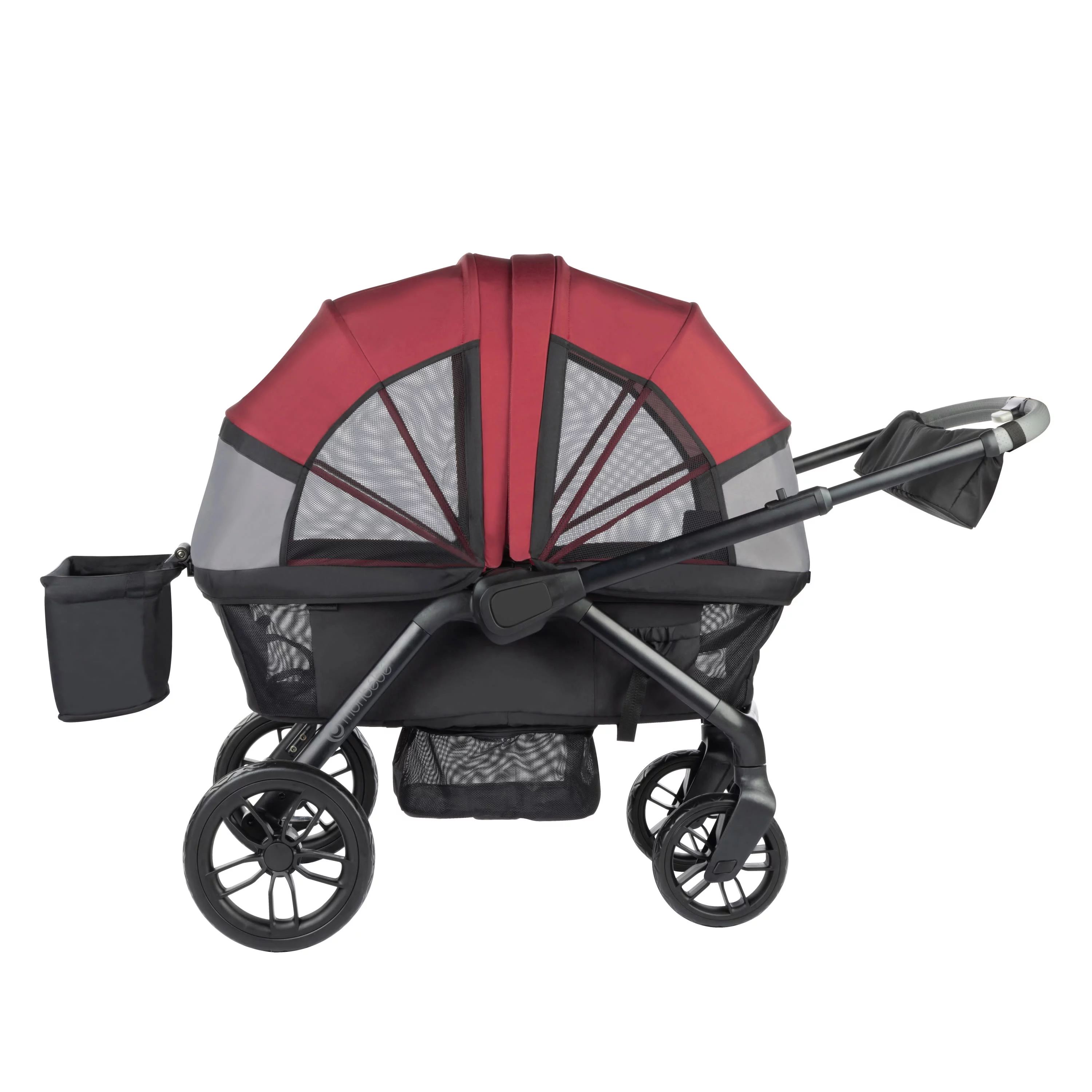 Monbebe Everyday Outings Wagon Stroller, Cobblestone Grey - Womvr