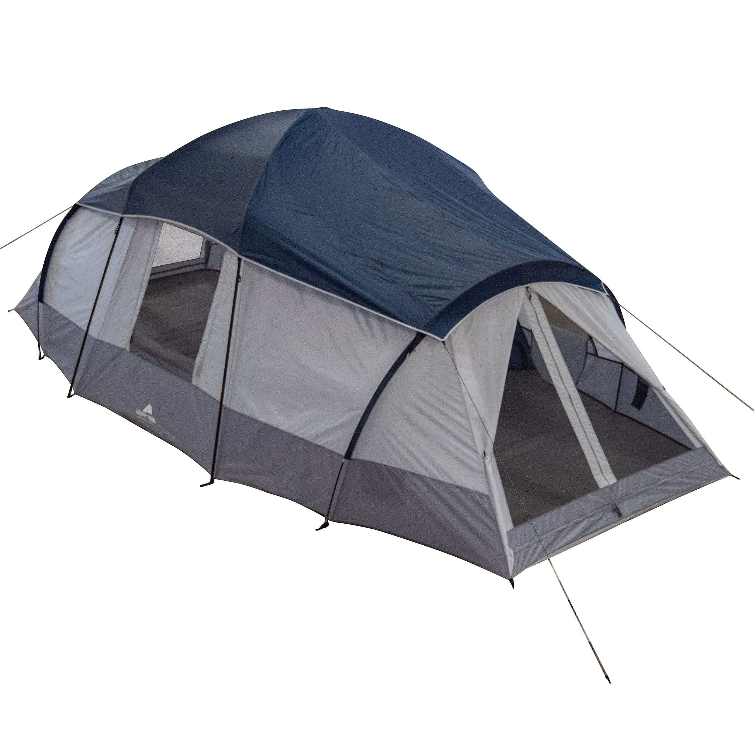 Ozark Trail 10-Person Cabin Tent, with 3 Entrances - Womvr