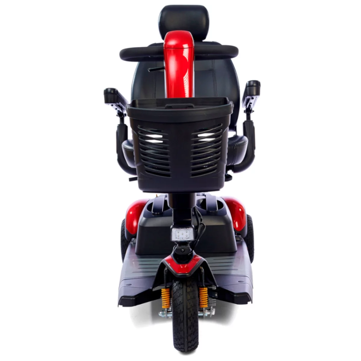 Buzzaround LX Luxury 3 Wheels Travel Scooter (Red and Blue) - Womvr