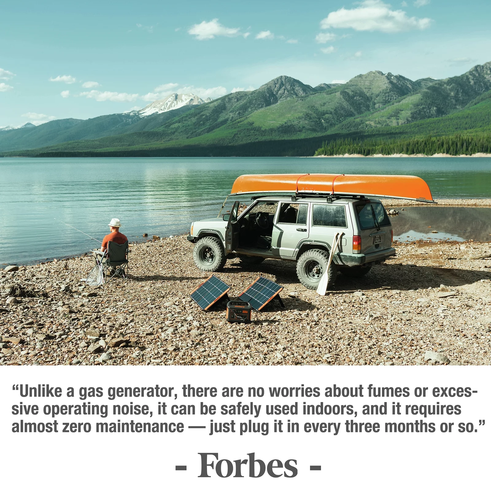 Jackery Explorer 1000 Portable Power Station, 1002Wh Capacity with 3x1000W AC Outlets (Solar Panel Optional) - Womvr