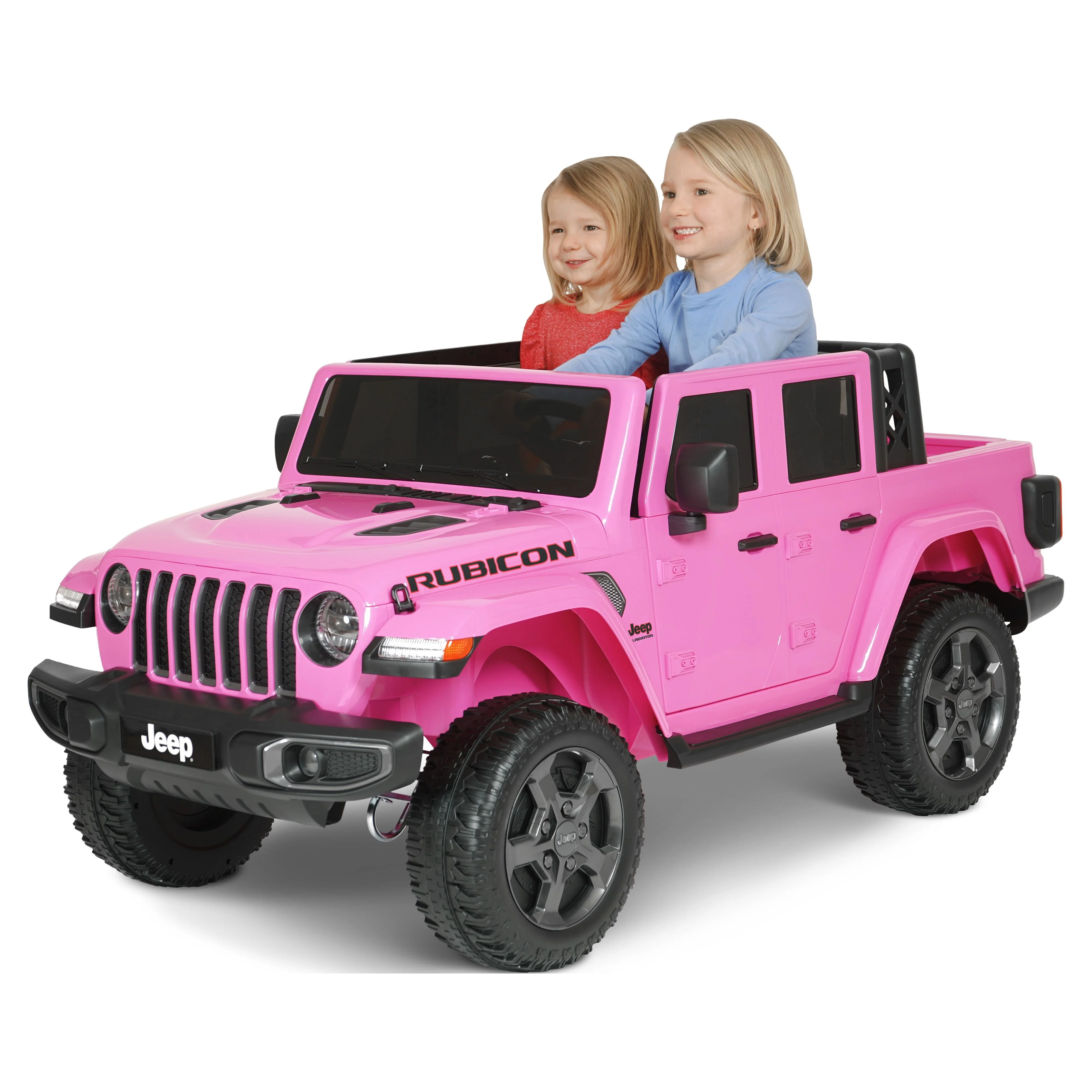 12V Jeep Gladiator Battery Powered Ride-on by Hyper Toys, Grey, for a Child Ages 3-8 - Womvr