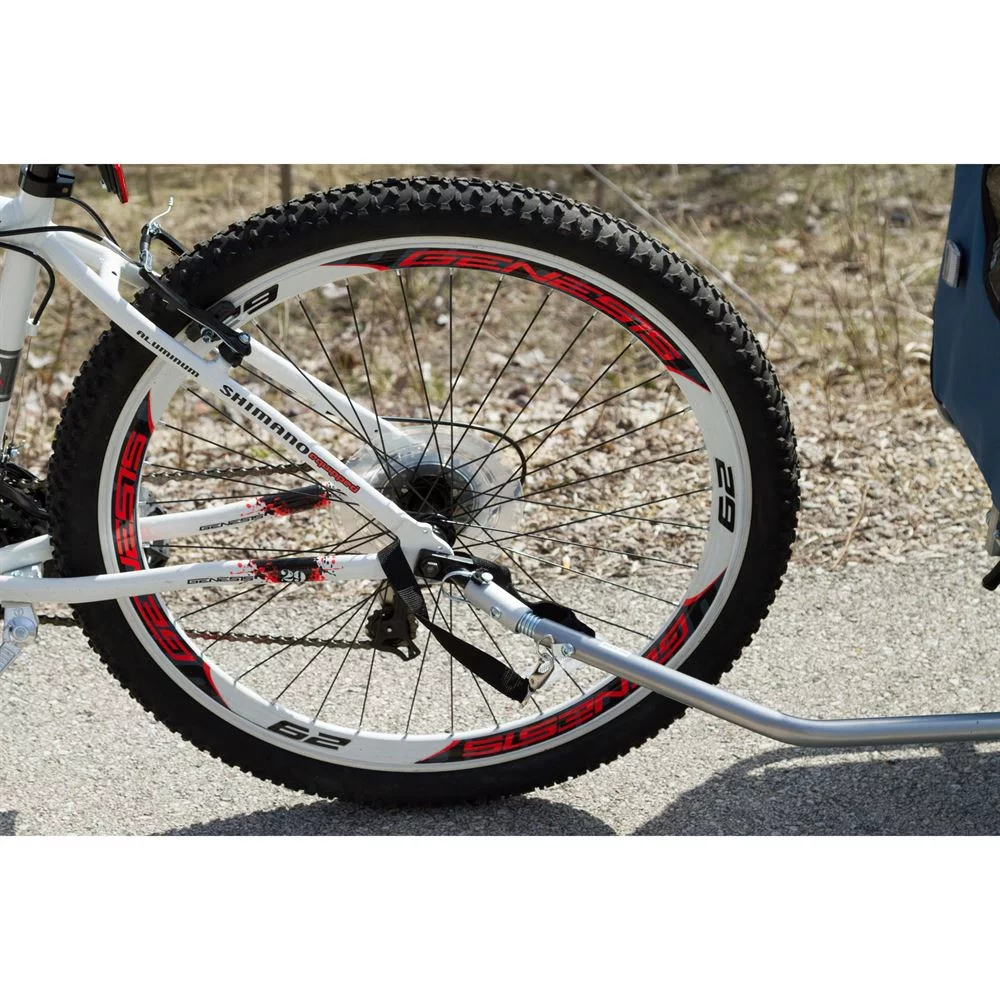 Rage Powersports Bicycle Dog Trailer Carrier, Blue, 56.25