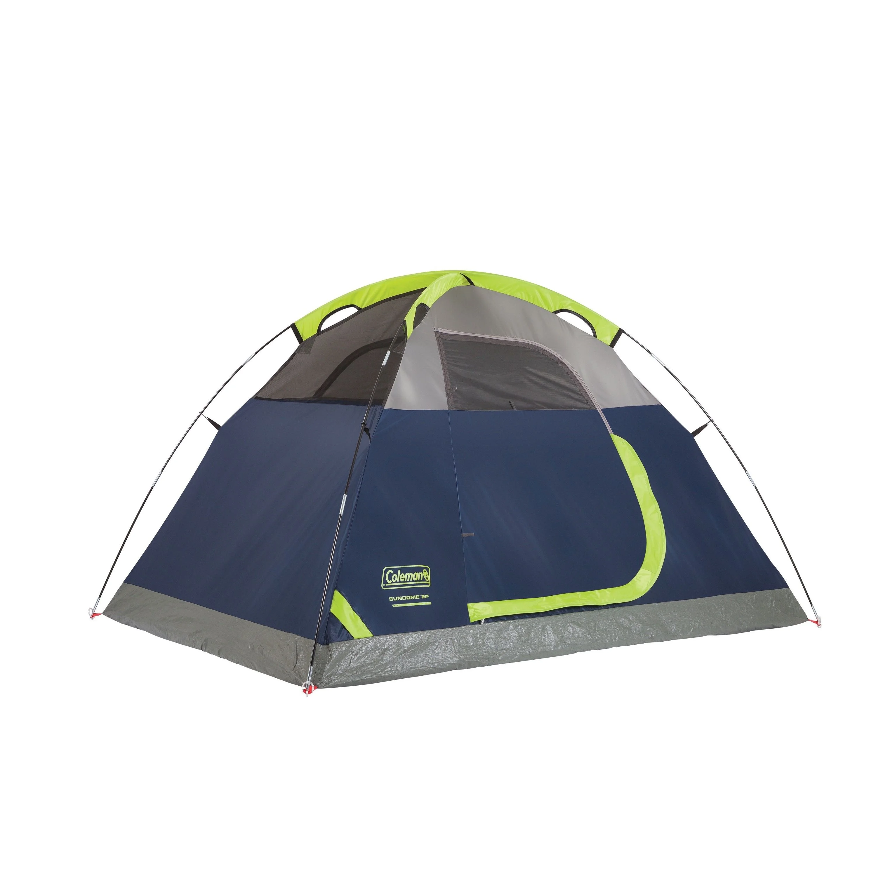 Coleman 2-Person Sundome Dome Camping Tent, Navy - Womvr