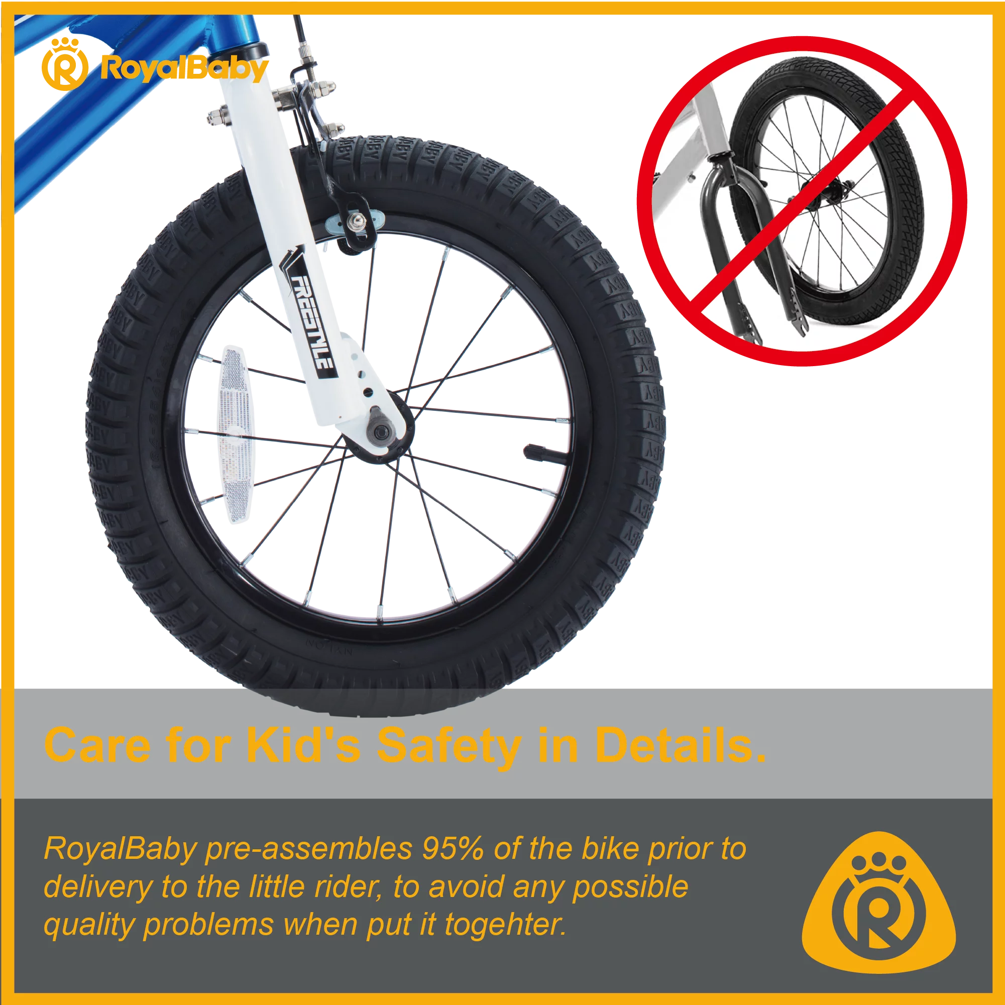 Royalbaby Freestyle Kids Bike 12 14 16 18 20 Inch Bicycle for Boys Girls Ages 3-12 Years, Multiple Color Options - Womvr