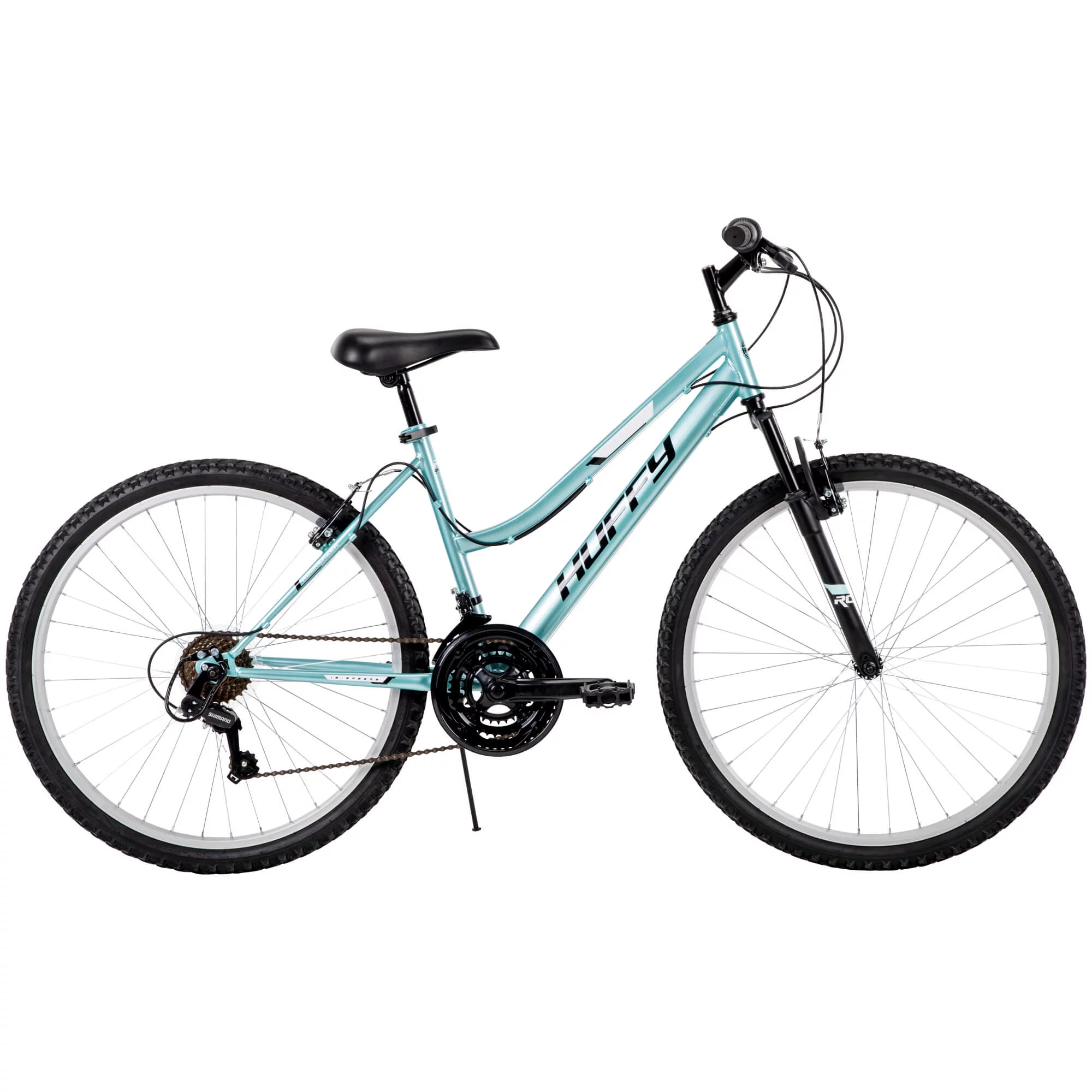 Huffy 26” Rock Creek Women's 18-Speed Mountain Bike, Mint - Womvr