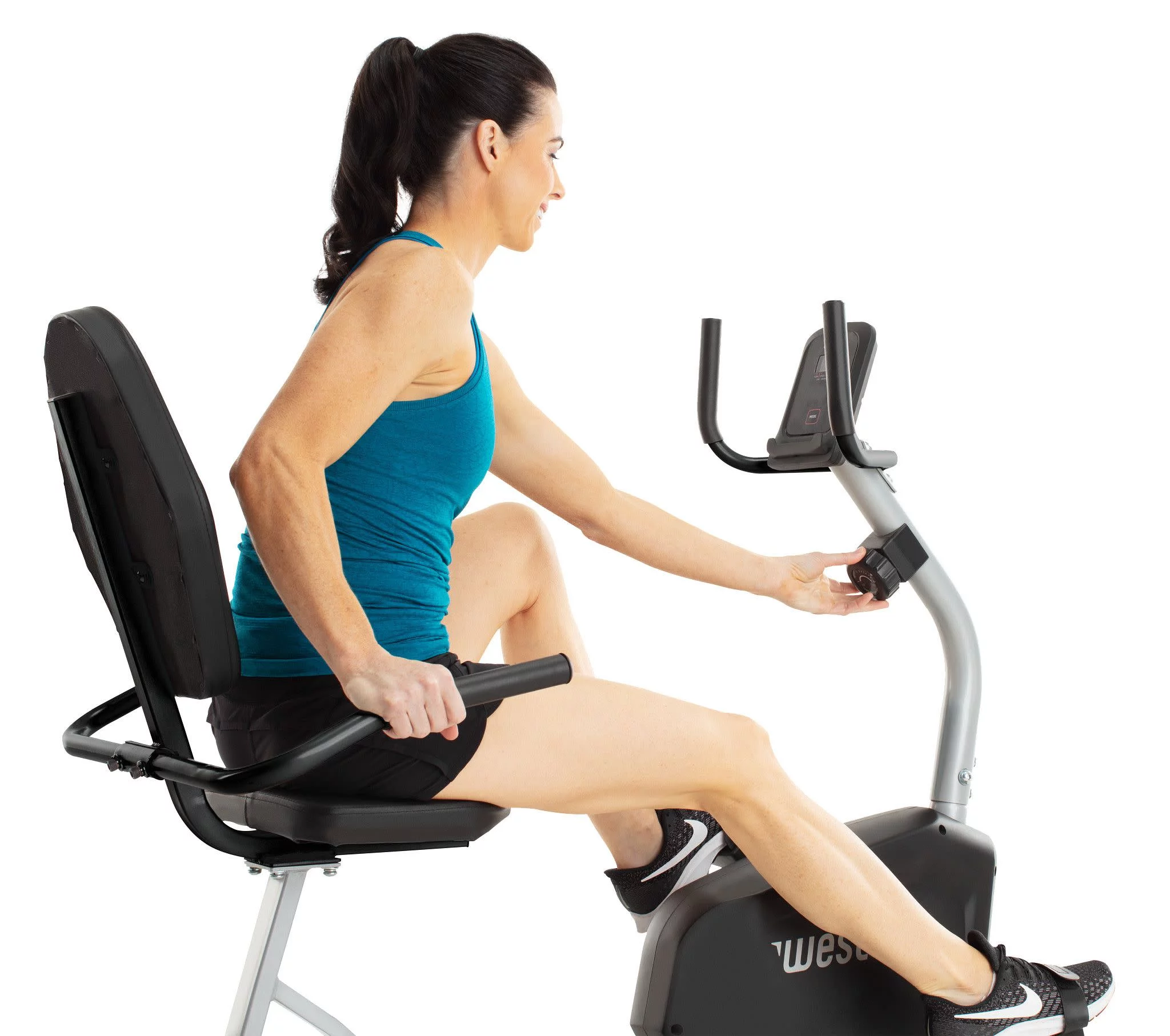 Weslo Pursuit R 4.1 Recumbent Exercise Bike with Inertia-Enhanced Flywheel - Womvr