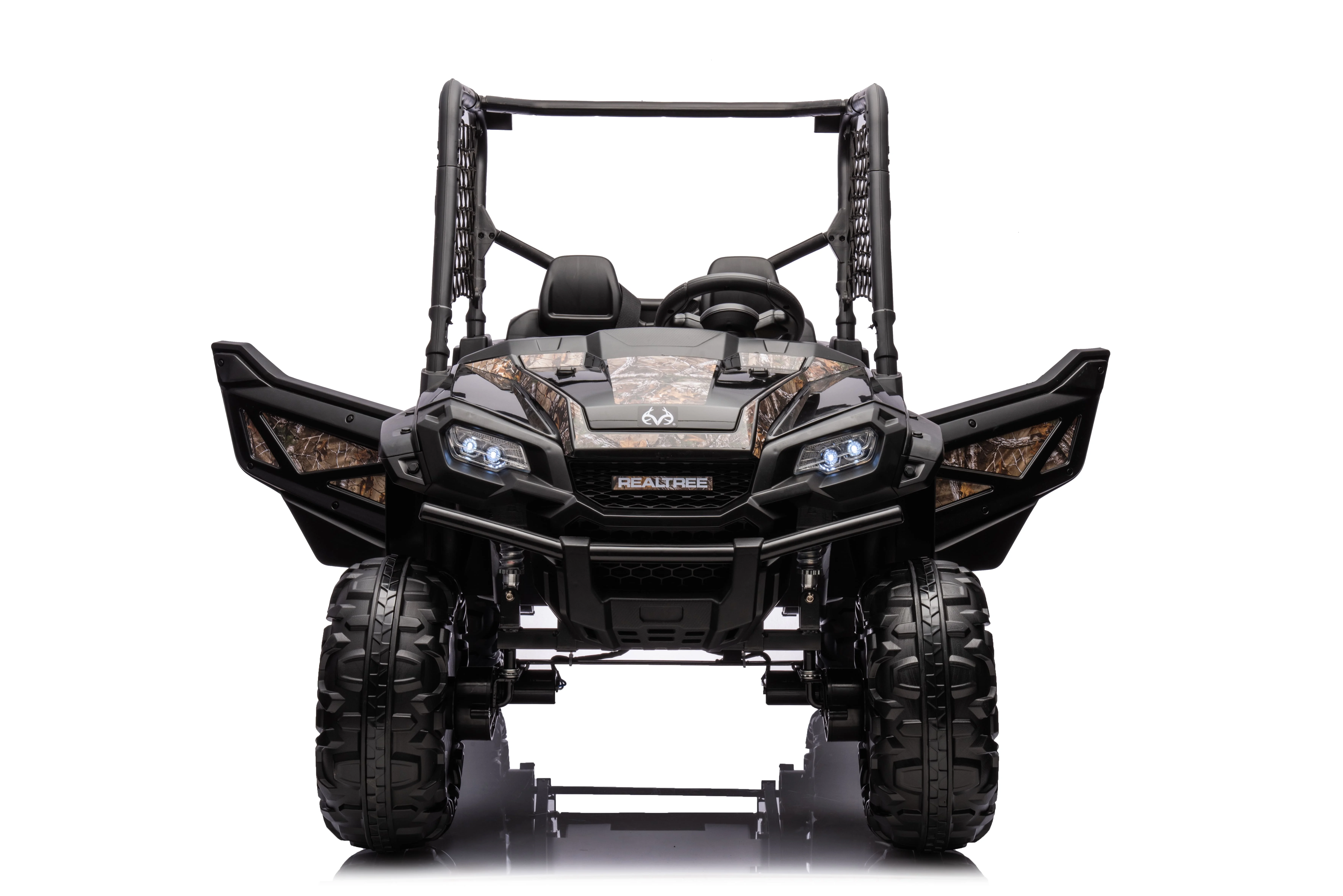 Realtree XD UTV 24V battery-operated ride-on with remote, MP3,USB for Kids 3+ years - Womvr