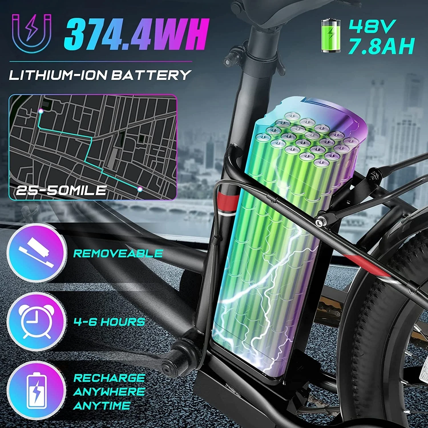 Vivi Electric Bike 26