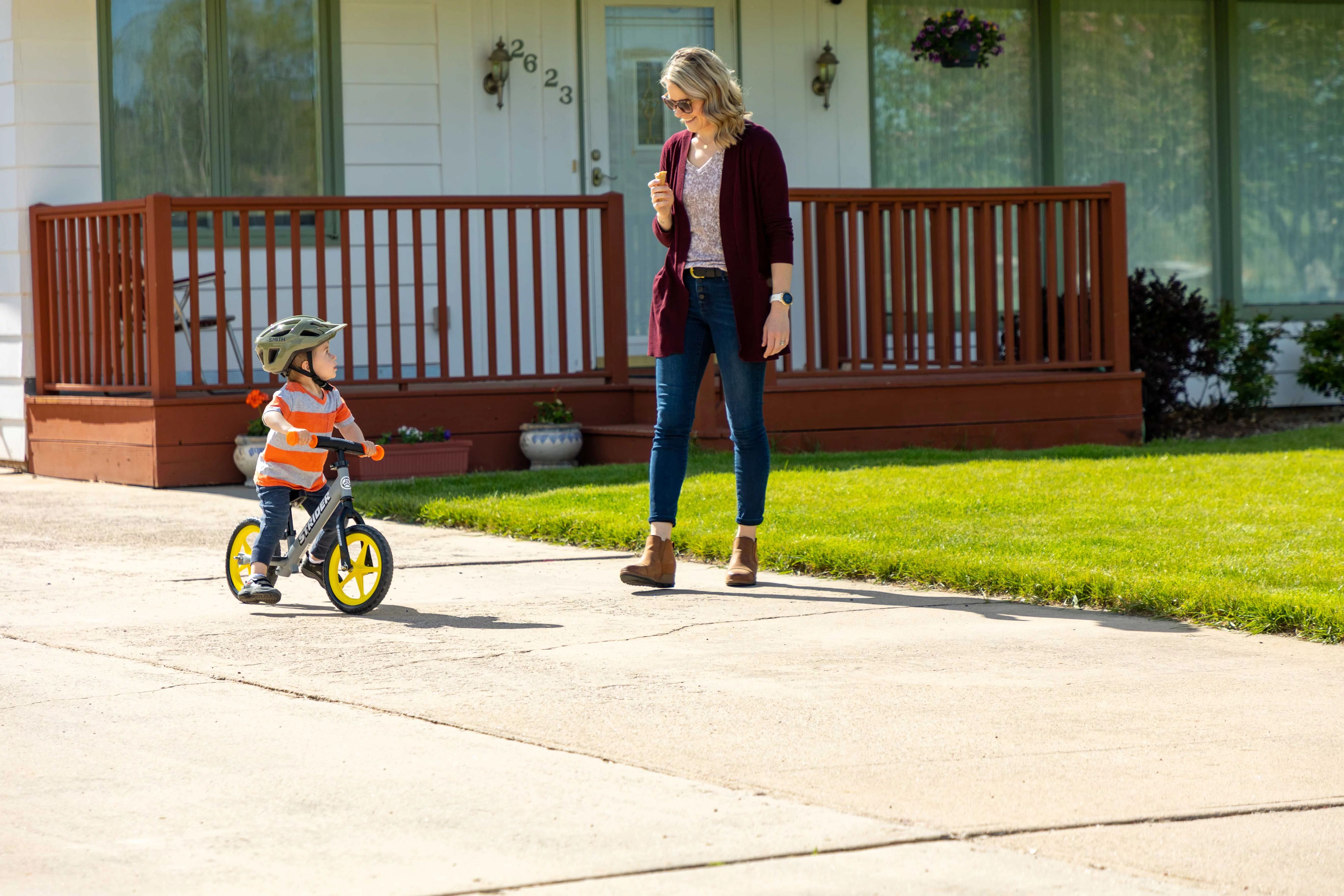 Strider - 12 Sport Balance Bike, Ages 18 Months to 5 Years - Blue - Womvr