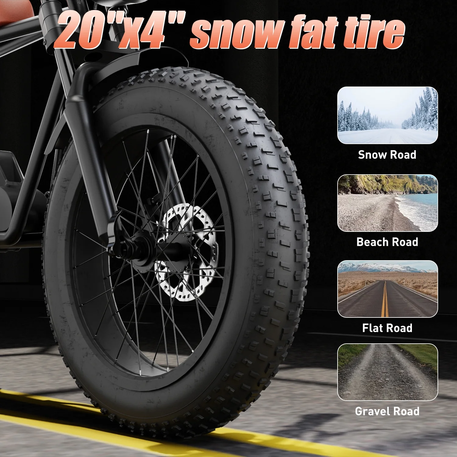 Tomofree Electric Bicycle for Adults , 20