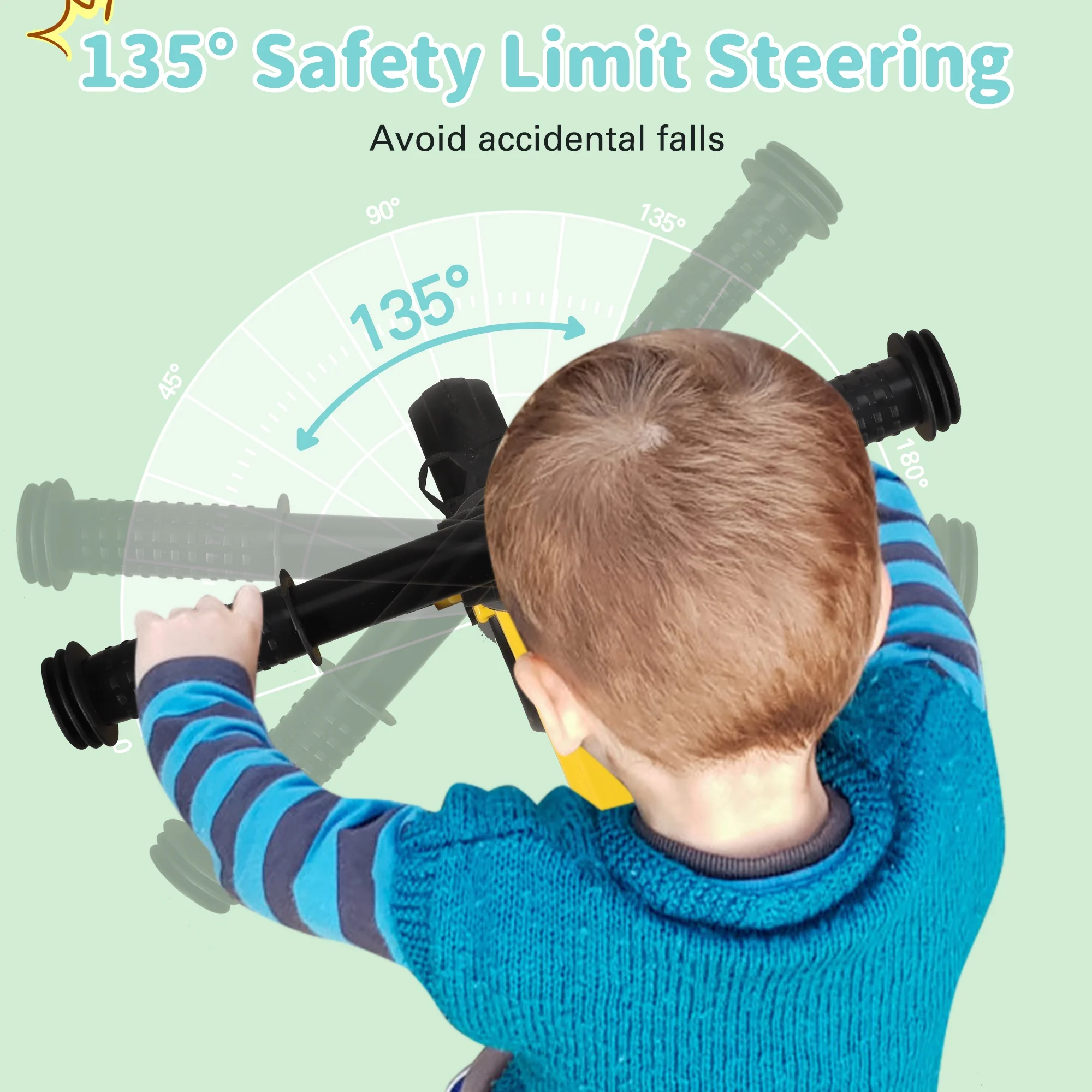 RELOIVE 6 in 1 Kids Tricycle for 1-5 Years Old,Toddler Bike Kids Trike for Balance Training,Baby Bike for Boy Girl with Adjustable Seat Height and Removable Pedal,Yelllow - Womvr