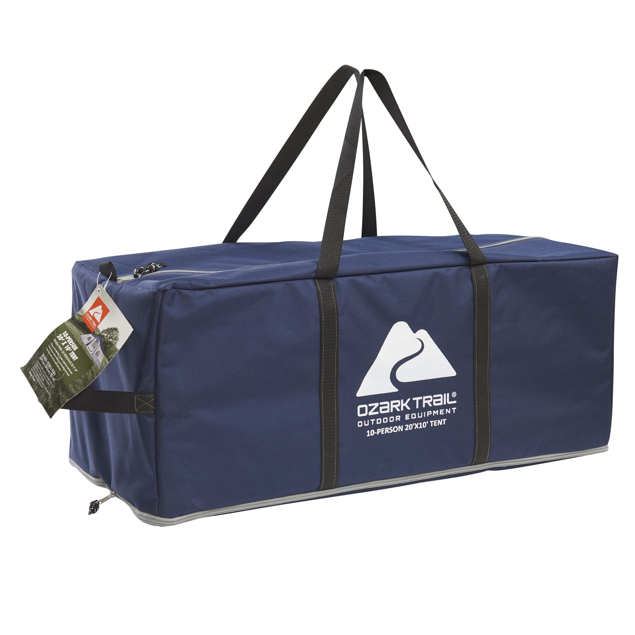 Ozark Trail 10-Person Cabin Tent, with 3 Entrances - Womvr