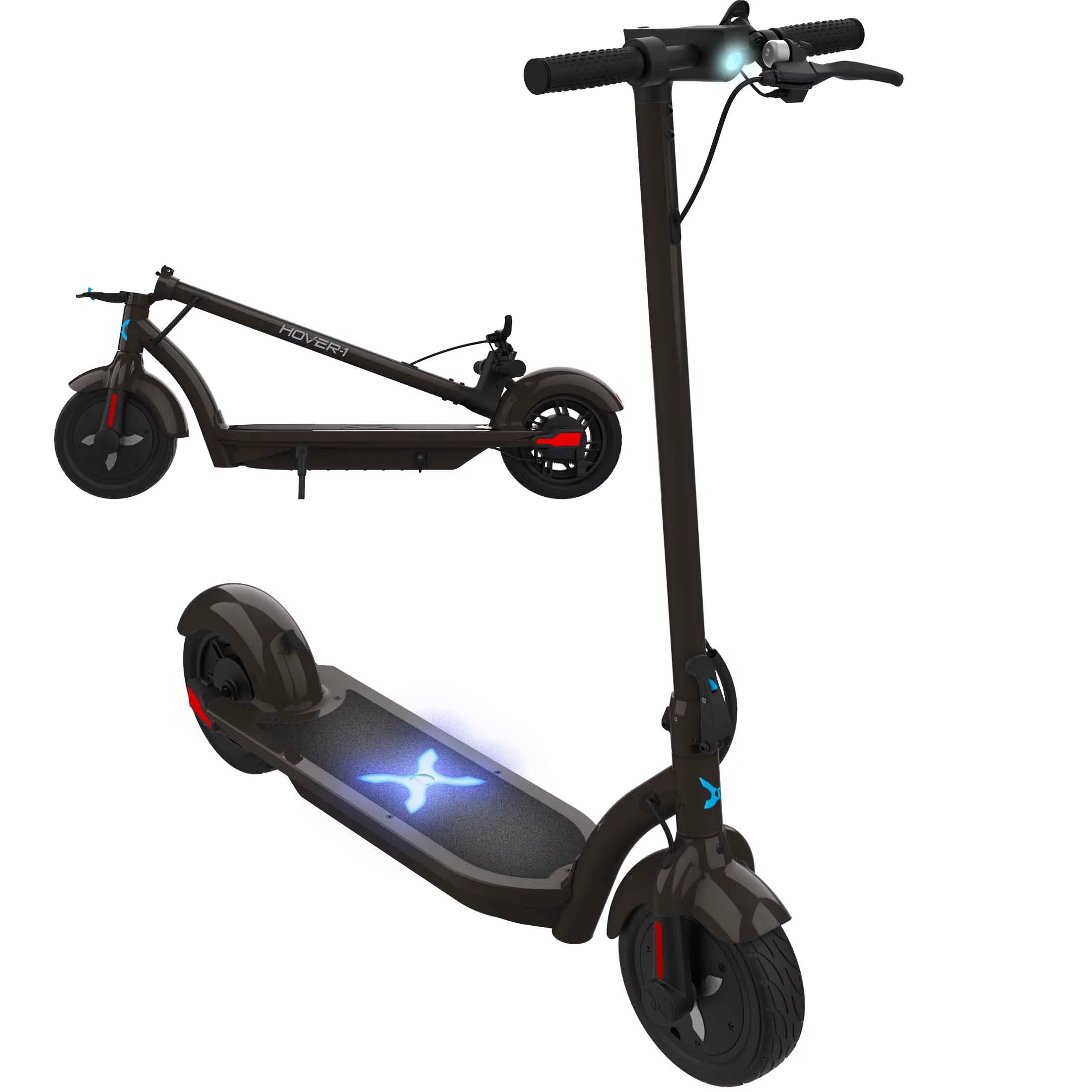 Hover-1 Alpha Electric Scooter, 18 mph Speed, 264 lb Max Weight, Black, UL 2272 Certified - Womvr