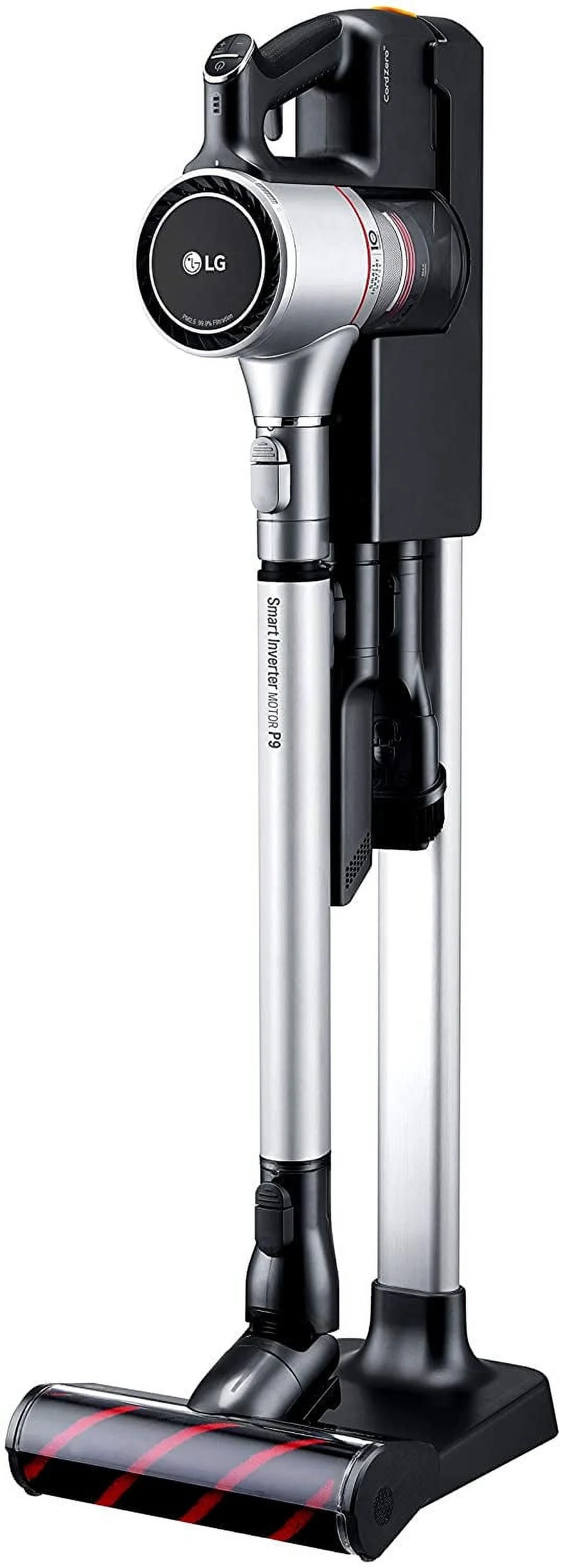 Restored LG CordZero A9 Cordless Stick Vacuum Cleaner for Carpets, Hard Floors and Pet Hair - A906SM (Refurbished) - Womvr