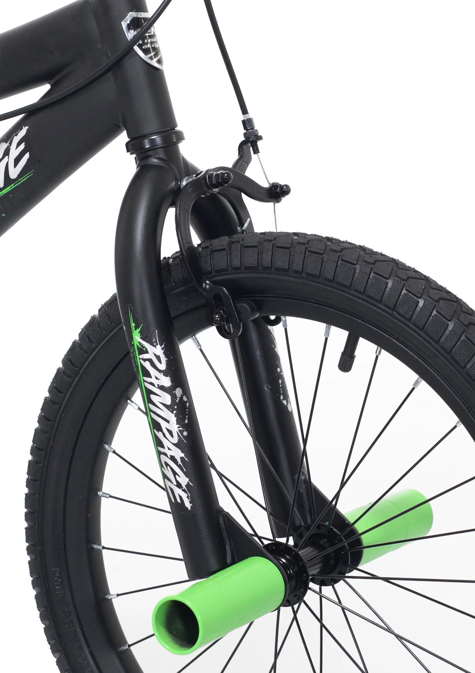 Kent Bicycle 18 in. Rampage Boy's BMX Child Bicycle, Gold and Black - Womvr