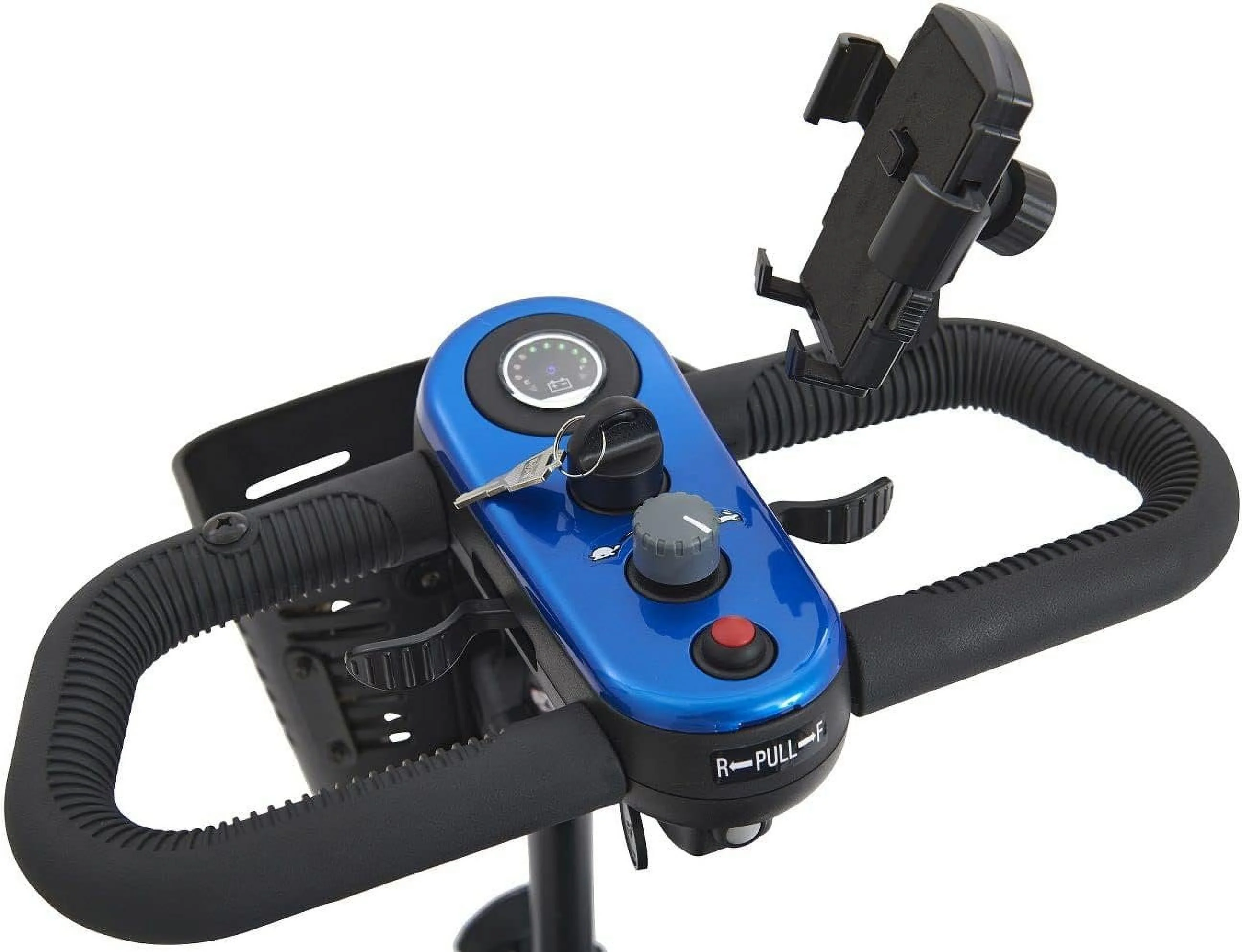 Golden Technologies Buzzaround XL 4-Wheel Compact Dissasembling Mobility Scooter - GB124A-STD Red - Womvr