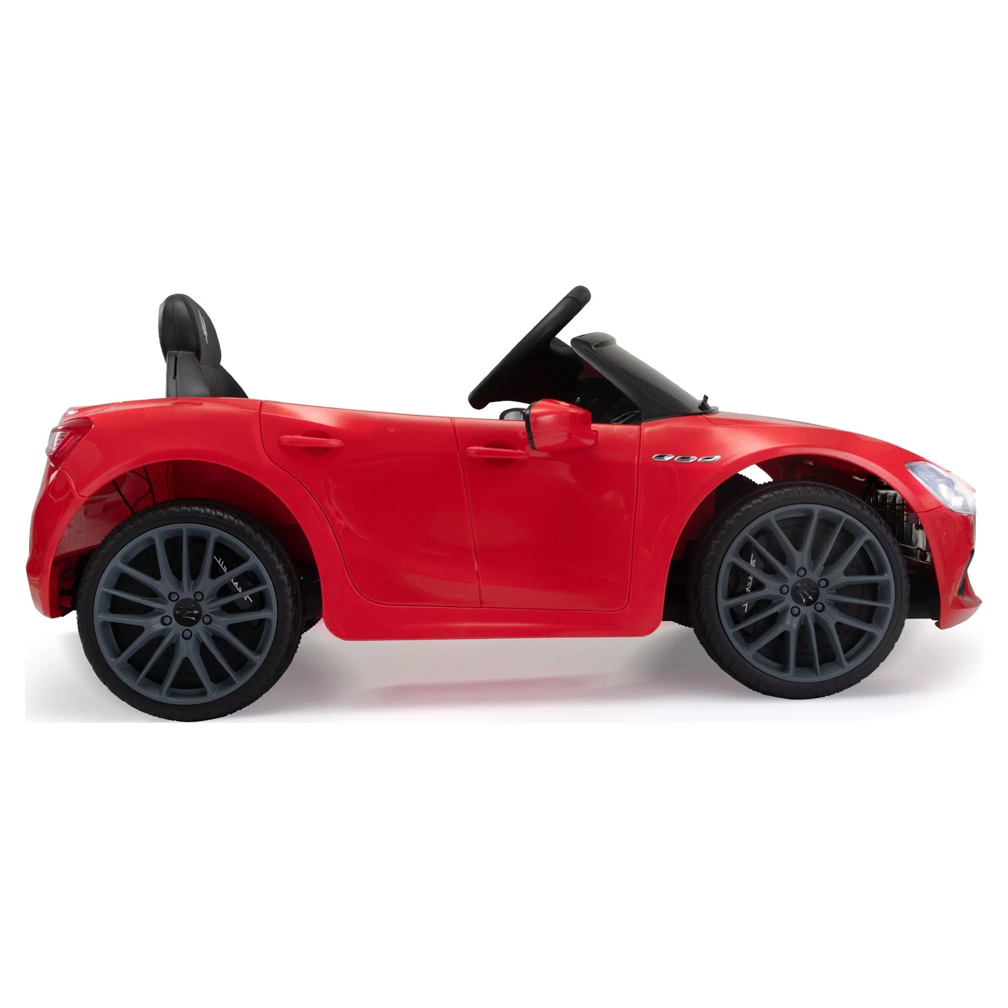 12V Maserati Licensed Kids Ride on Car Battery Powered Toy Car W/ Remote Control LED MP3 USB, Pink - Womvr
