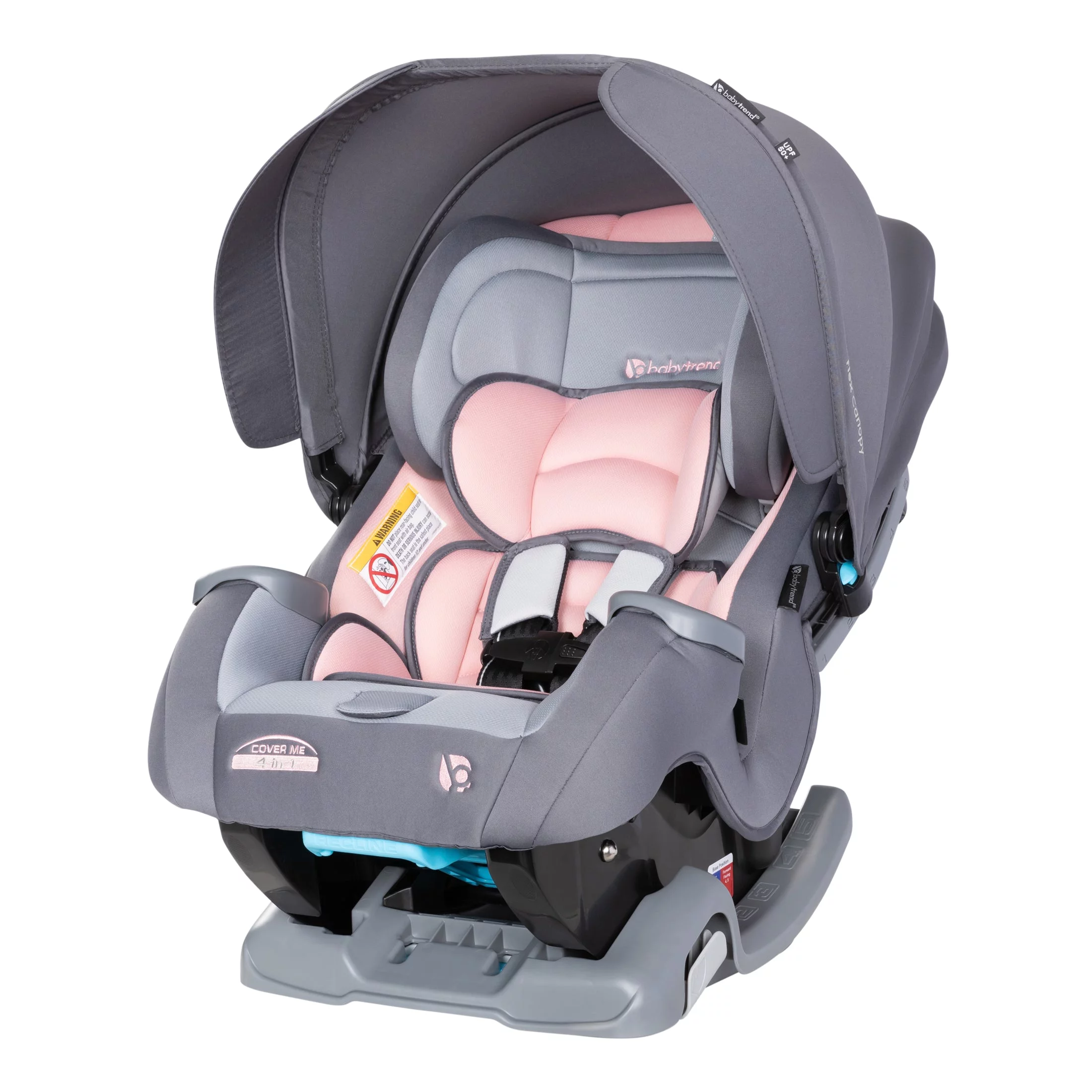 Baby Trend Cover Me 4-in-1 Convertible Car Seat - Vespa - Gray - Womvr