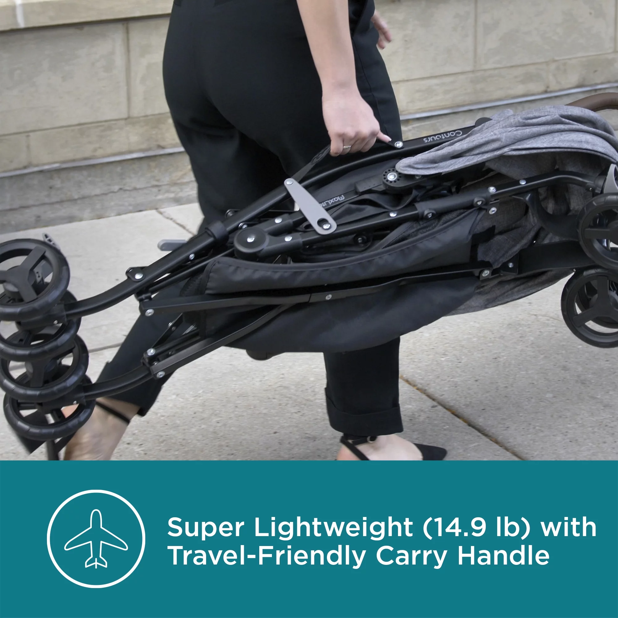 Contours Maxlite Lightweight Stroller - Womvr