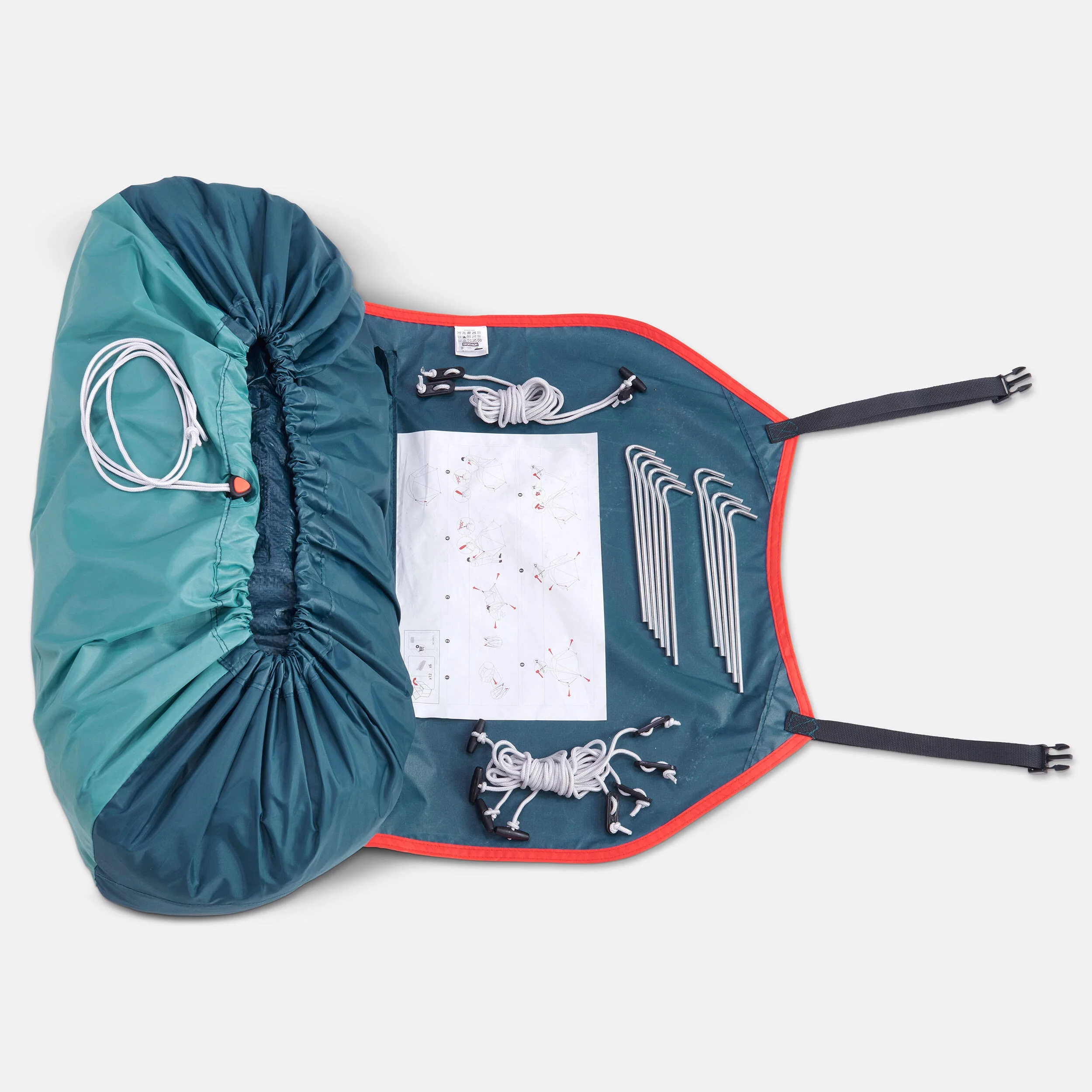 Quechua, 2 Second Easy Waterproof Pop up 43.3 inches, 2 Person Camping Tent, 9.6 lbs - Womvr
