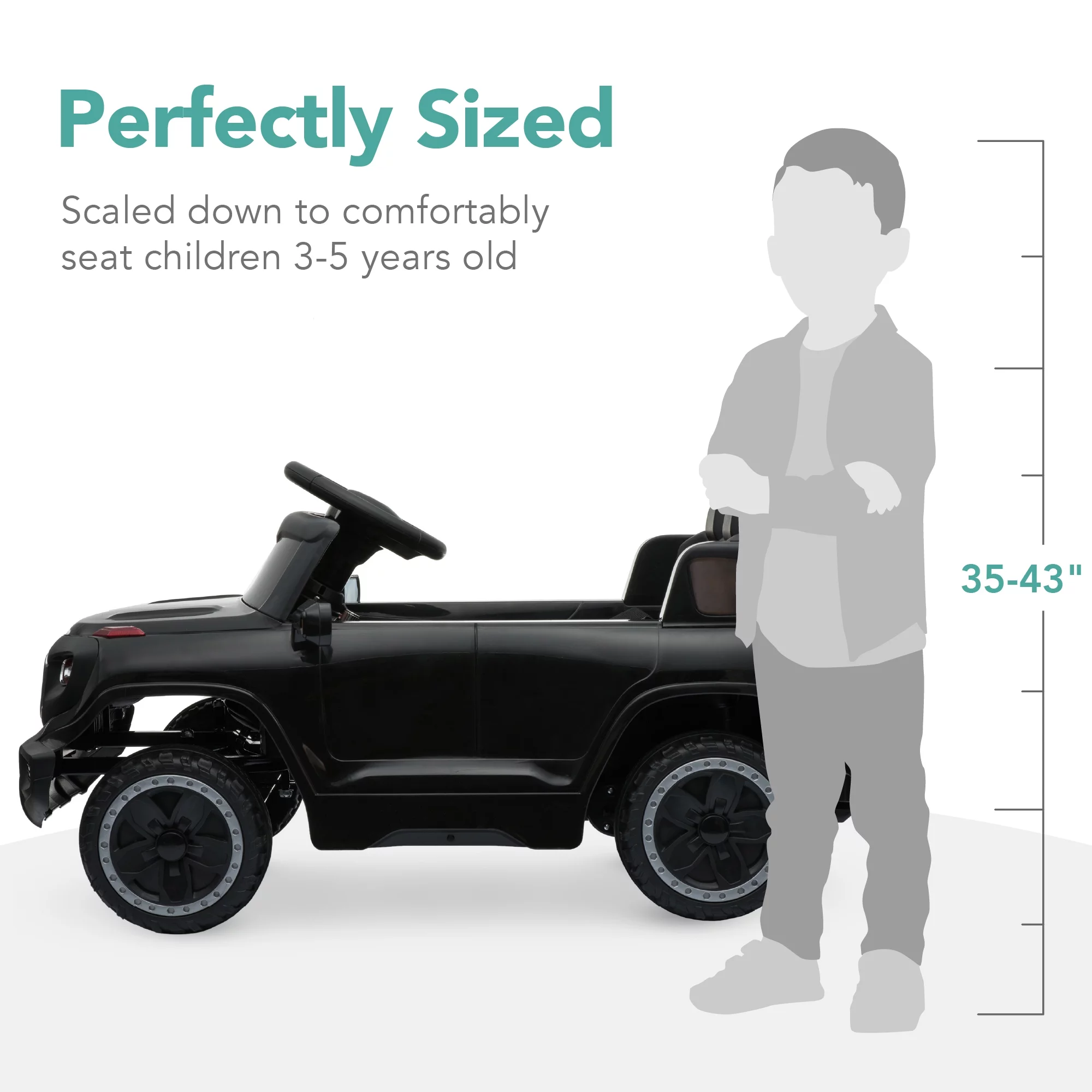 Best Choice Products 6V Kids Ride On Car Truck w/ Parent Control, 3 Speeds, LED Headlights, MP3 Player, Horn - Pink - Womvr