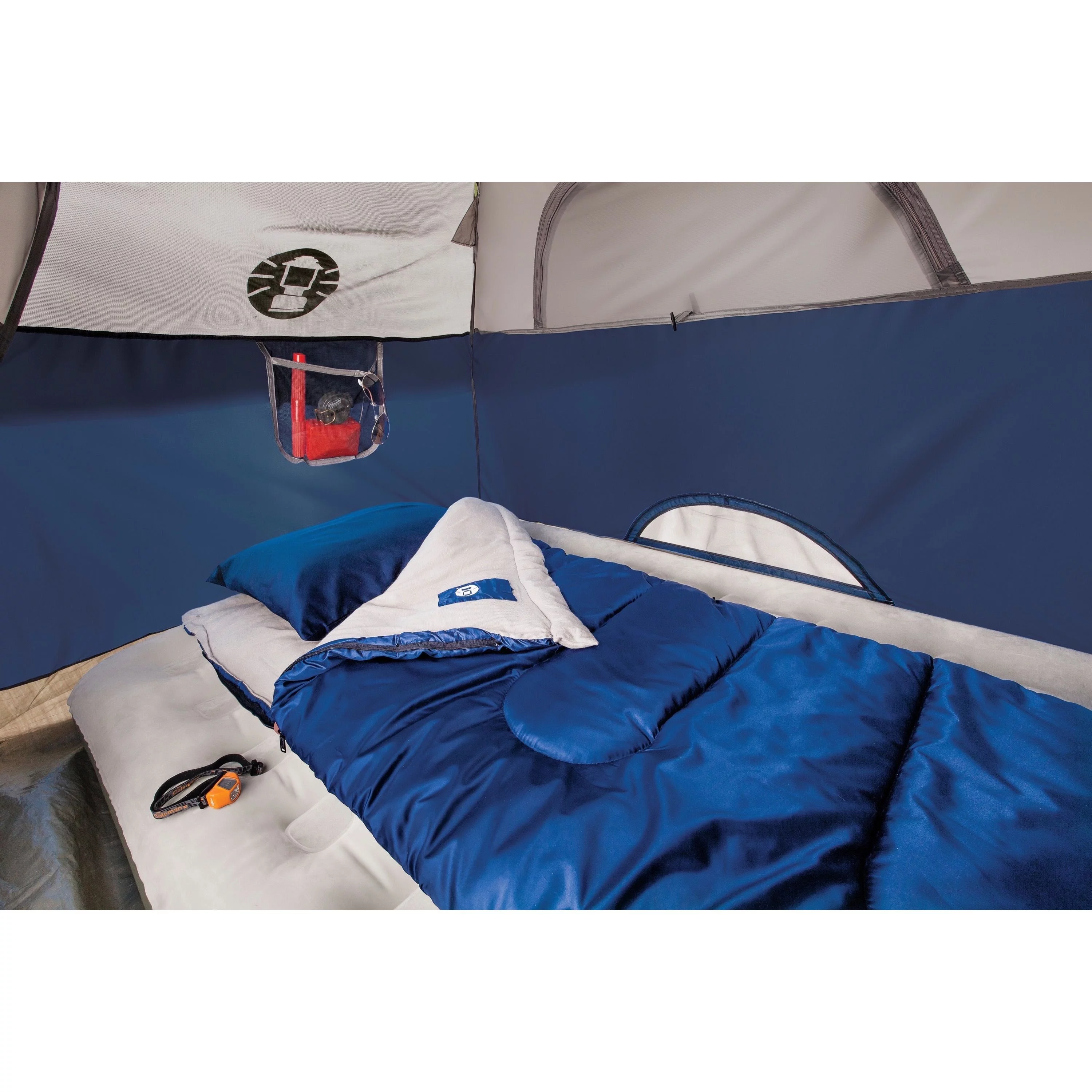 Coleman 2-Person Sundome Dome Camping Tent, Navy - Womvr