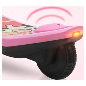 isinwheel Mini 2 in 1 Electric Scooter for Kids, 3 Wheel Electric Scooter, Height Adjustable Lean to Steer Kick Scooter with Flashing Wheels - Womvr