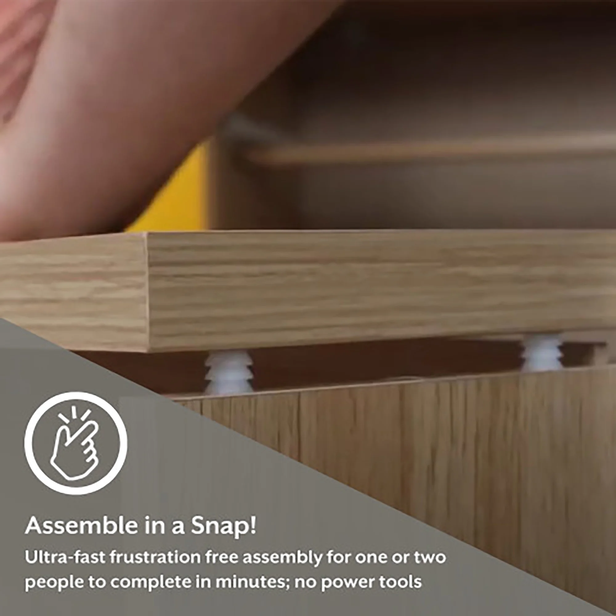 Mainstays Ardent Open Shelf Nightstand, White - Womvr
