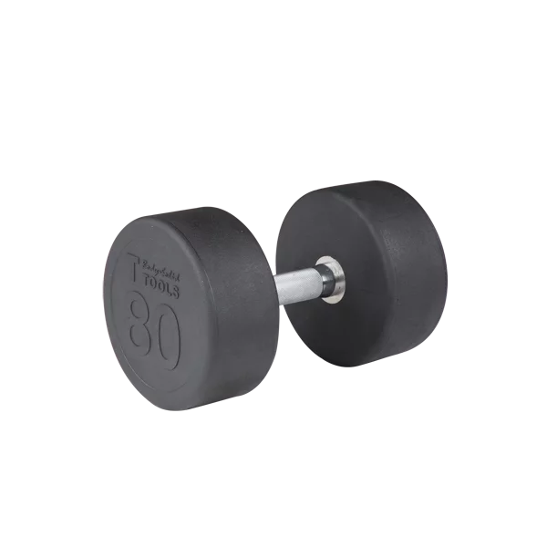 Premium Round Rubber Dumbbell - Womvr