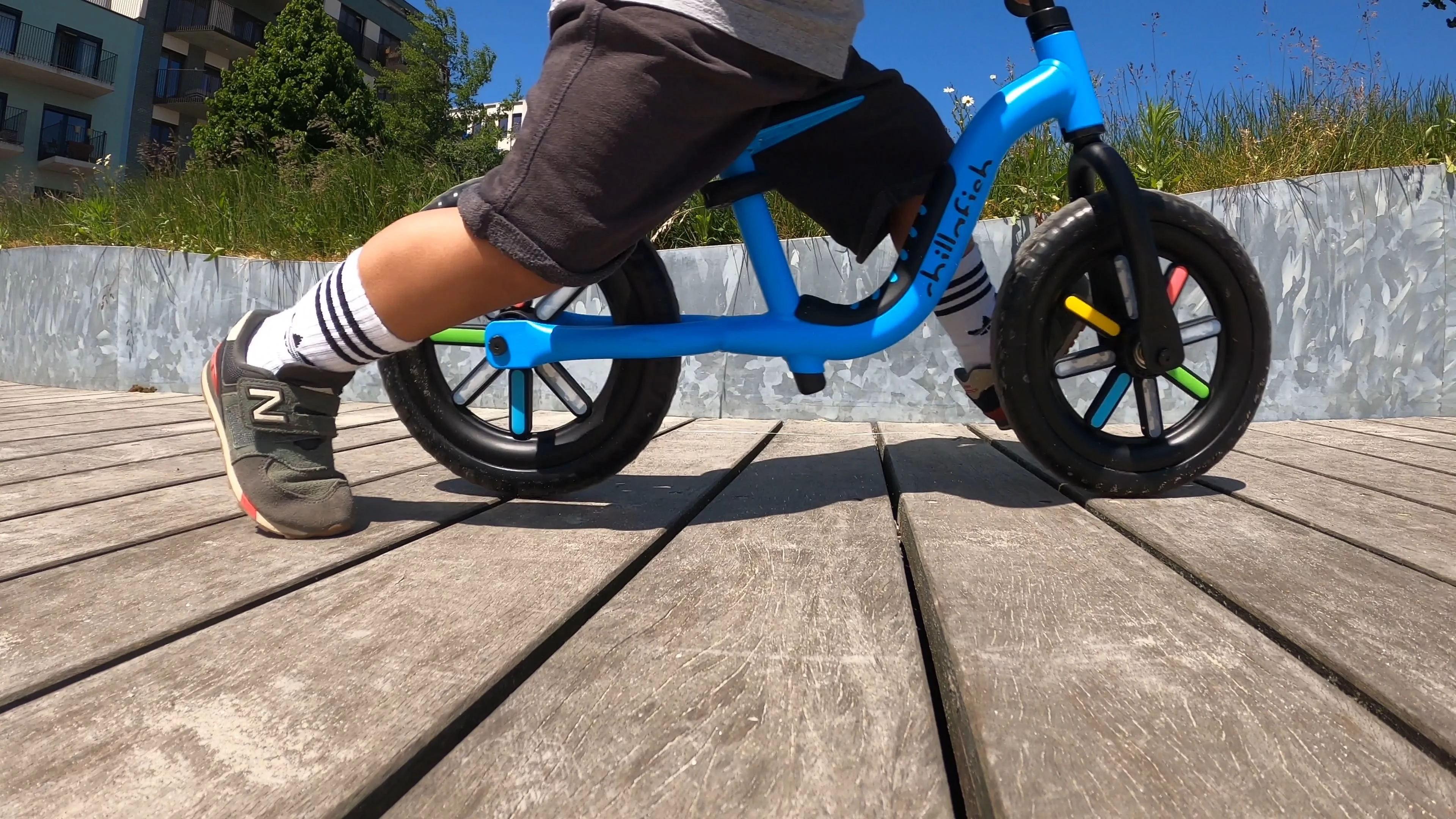 Chillafish Buzzi 10' Balance Bike for Kids 1.5 years and older, Lightweight Toddler Bike with Adjustable Seat - Womvr