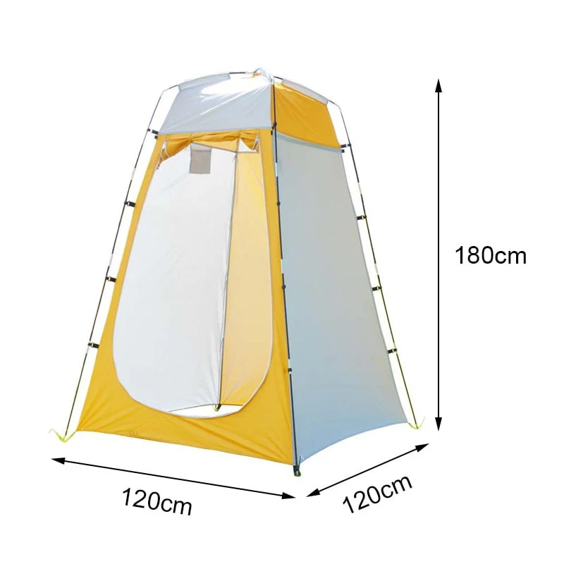 Novashion Instant Shower Tent, 6FT Tall Portable Utilitent Outdoor Privacy Tent for Camping/Biking/Toilet/Shower/Changing/Beach, Spacious Sun Rain Shelter Tent - Womvr