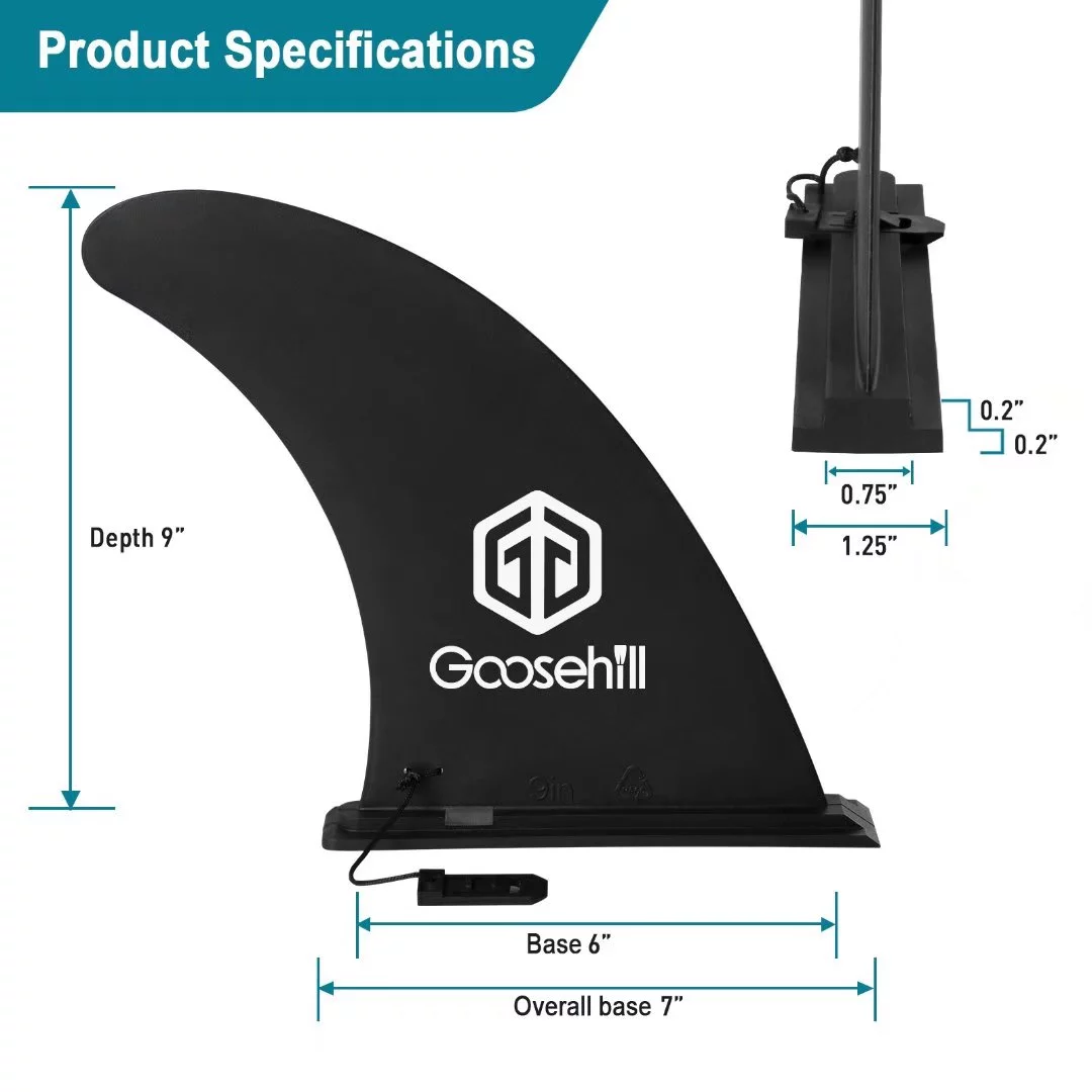 Goosehill Sailor Inflatable Stand Up High-quality Teal Paddle Board, lightweight, SUP Package, 10'6