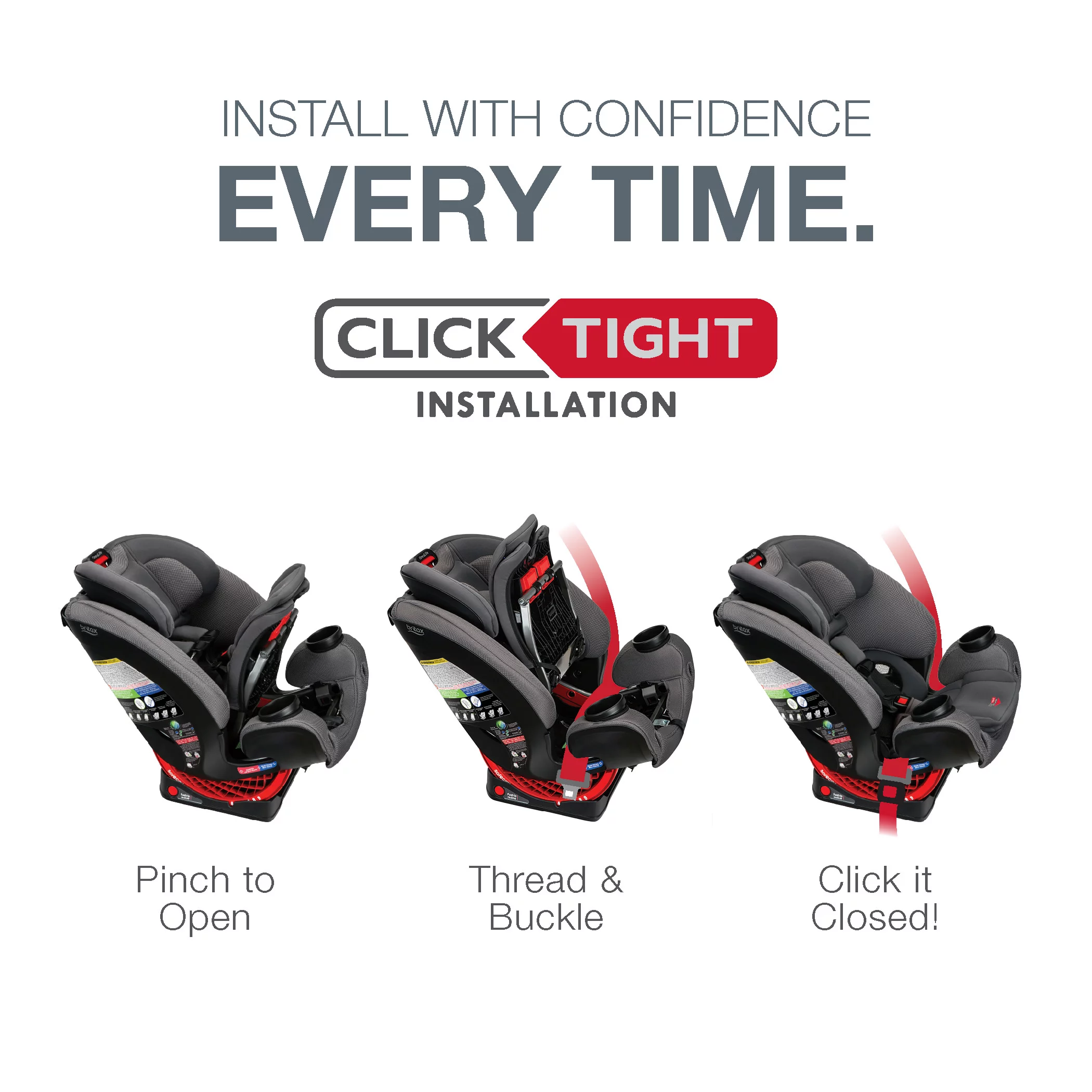 Britax One4Life ClickTight All-in-One Convertible Car Seat, Onyx - Womvr