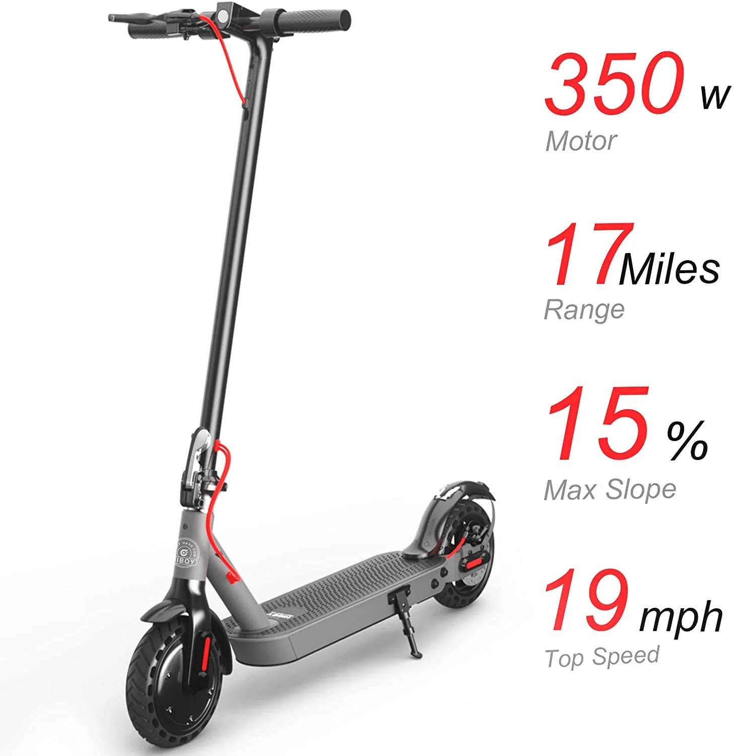Hiboy Electric Scooter, S2 Electric Scooters for Adults 220lbs, 8.5