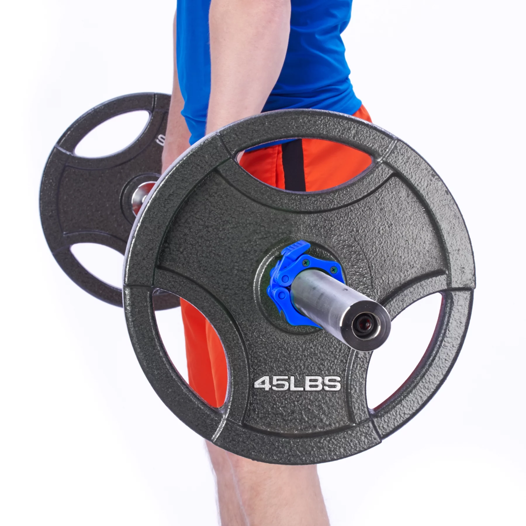 Black Mountain Products Barbell Clamps with Quick Release for 2 In. Olympic Bars - Womvr