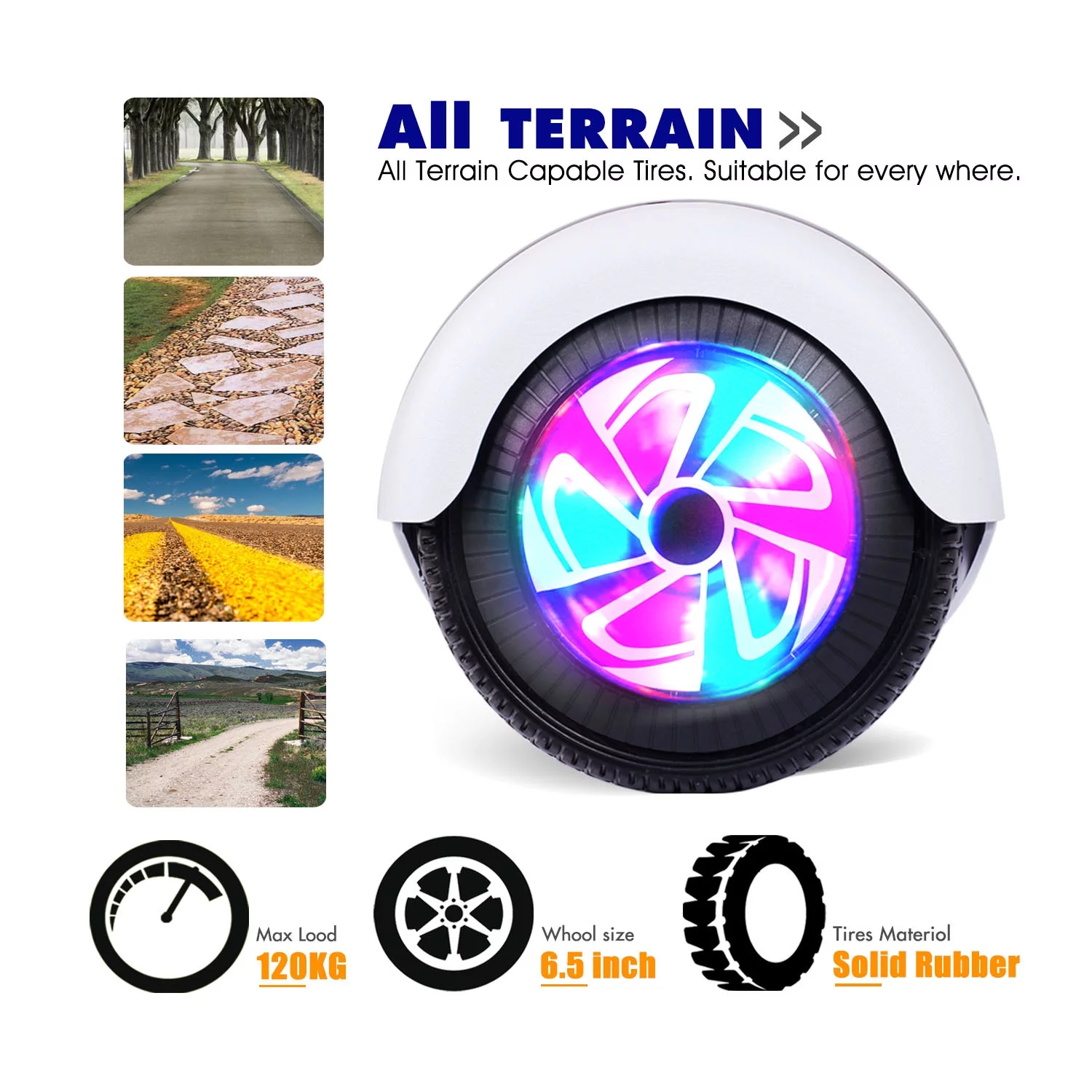 LIEAGLE Bluetooth Hoverboard 6.5