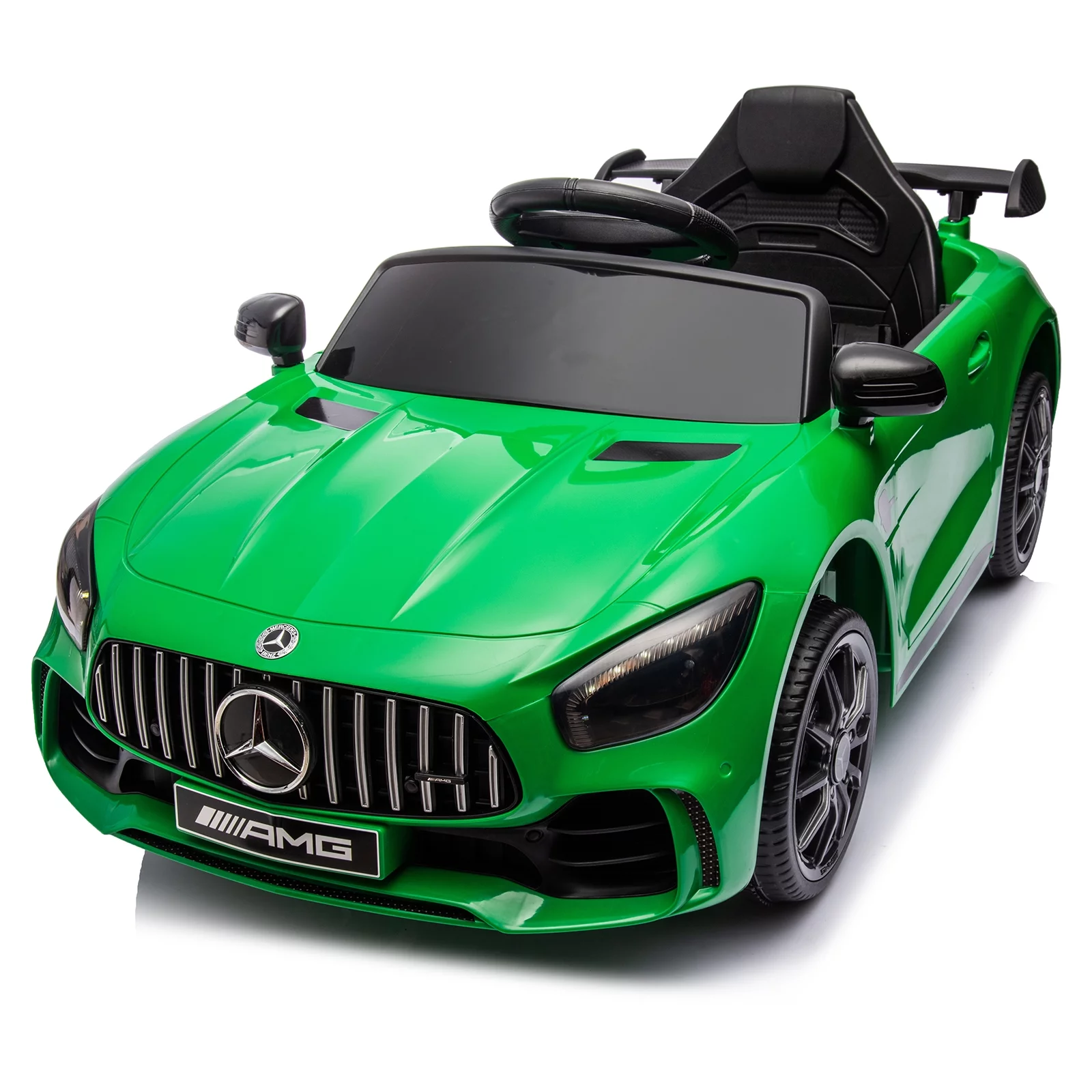 Mercedes Benz Kids Electric Car, Kids Ride on Cars with Remote Control, 12V Ride on Toys for Kids, Battery Powered Kids Electric Vehicles, Kids Electric Car for 3-5 Boys Girls Birthday Gifts, Red - Womvr