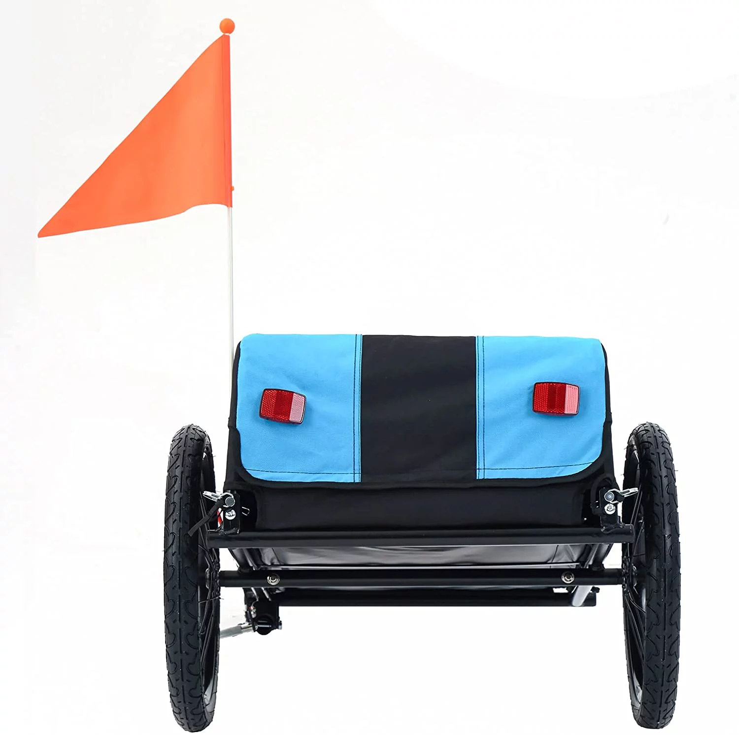 Mojay Two-Wheel Bicycle Cargo Trailer, Biking Trailer, 27.5