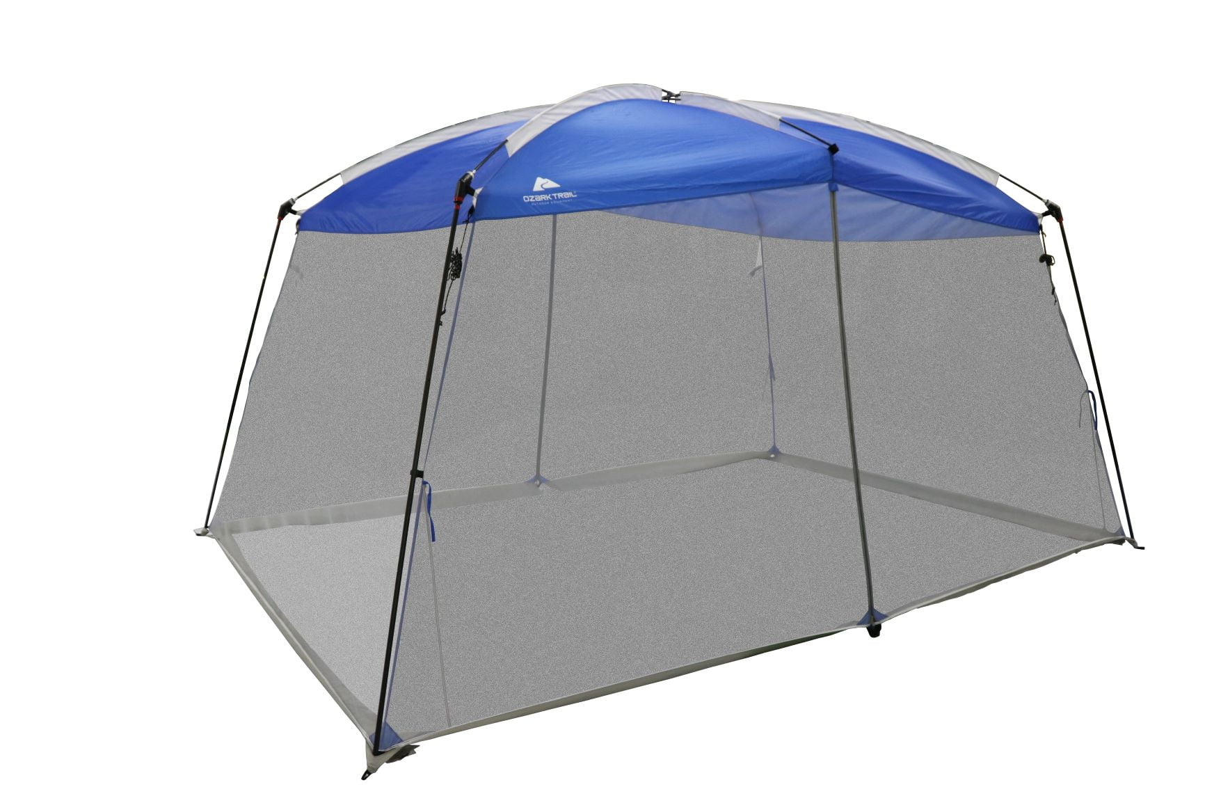 Ozark Trail 13' x 9' Screen House Canopy Tent with 1- Room, Blue - Womvr