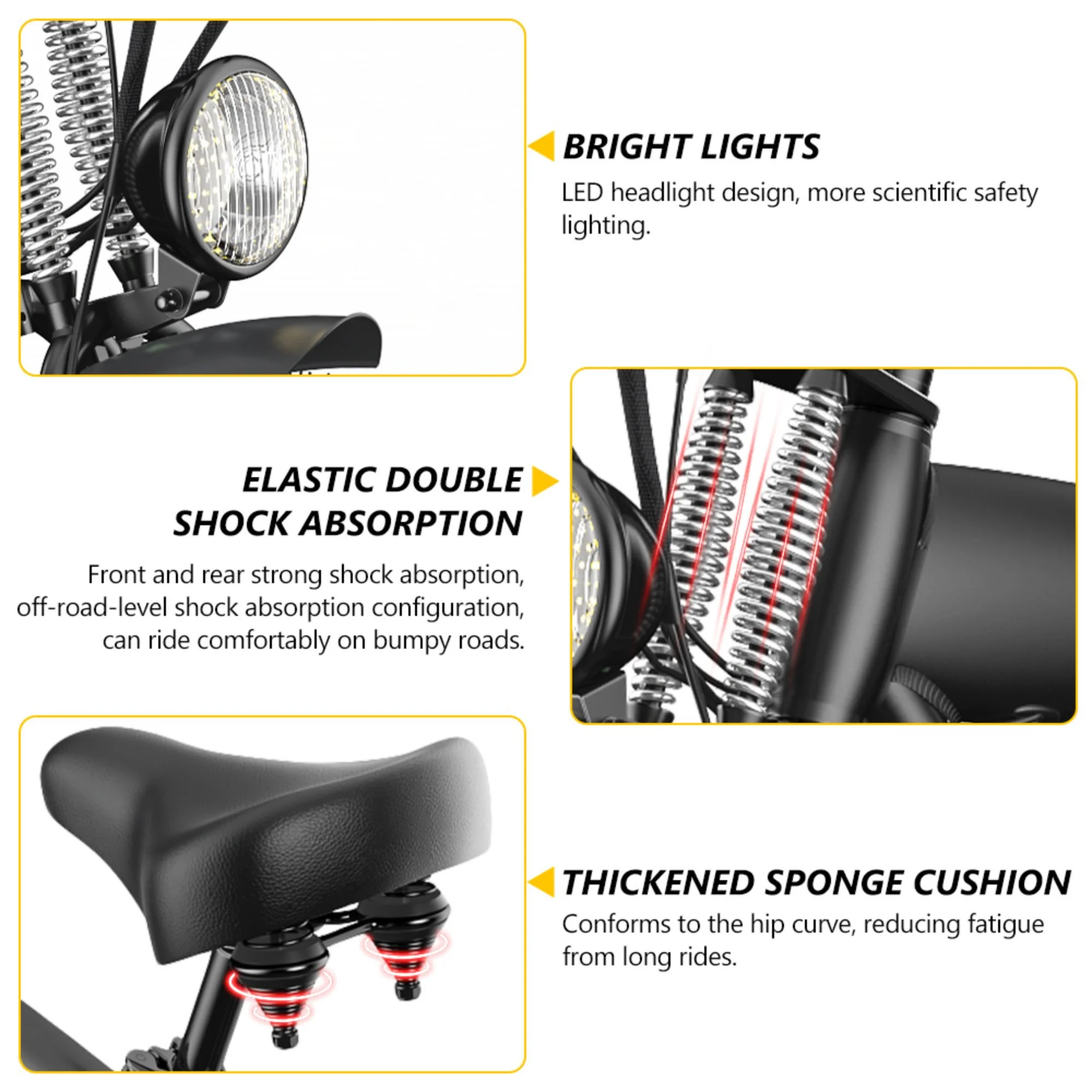 Hidoes B3 1200W Electric Bike for Men Adults with 26in. x 4in. Fat Tire, Electric Mountain Bicycle off Road E-Bike with 48V 18.2AH up to 37MPH & 37 Miles Range - Womvr