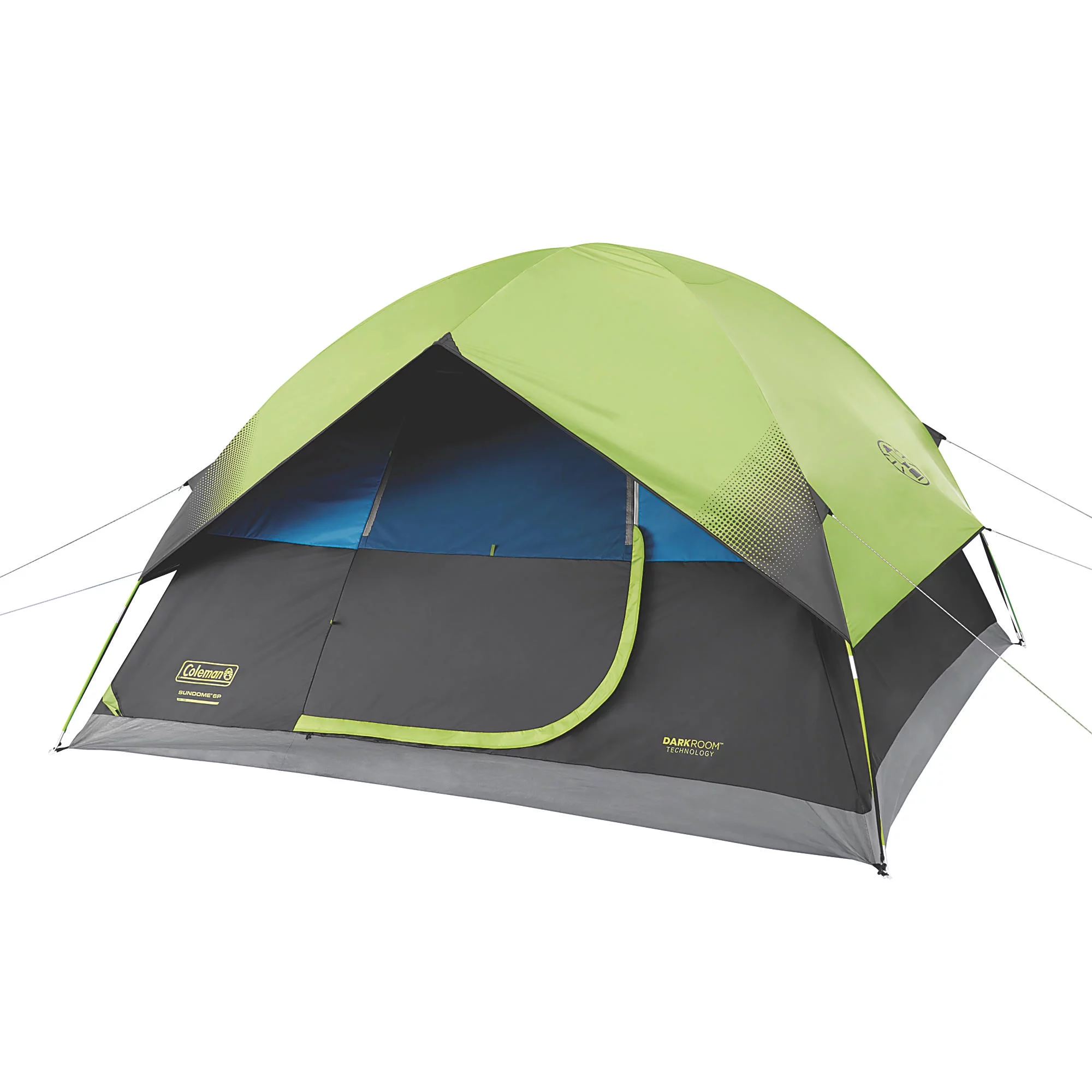 Coleman 6-Person Sundome Dark Room Dome Camping Tent - Womvr