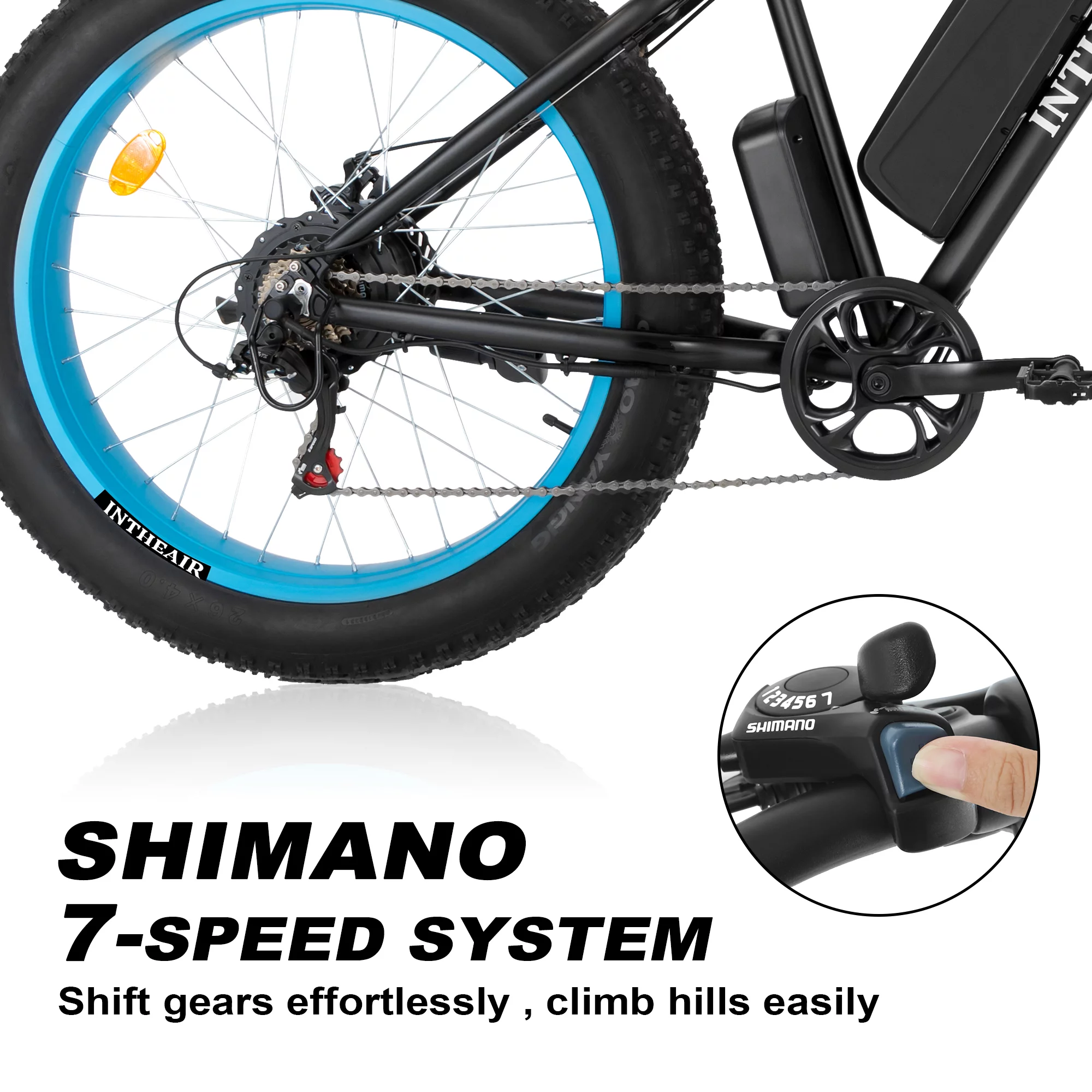 INTHEAIR I7 Electric Bike 26